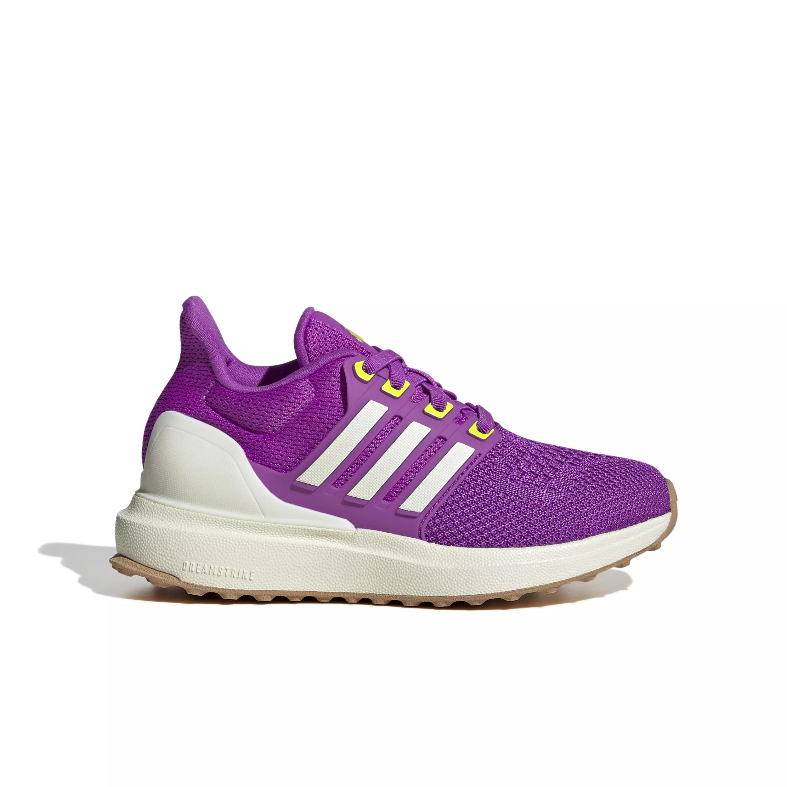 adidas Ultradream DNA "Flash Pink/Off White/Solar Slime" Preschool Girls' Shoe - PINK/OFF WHITE/SLIME