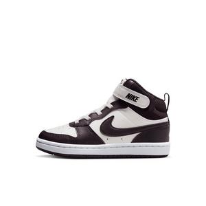 Nike Court Borough Mid 2 "Sail/White/Burgundy Ash" Preschool Boys' Shoe