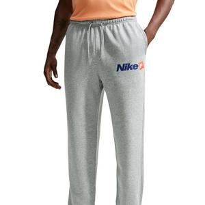 Nike Men's Sportswear Club Open-Hem French Terry Pants - GREY