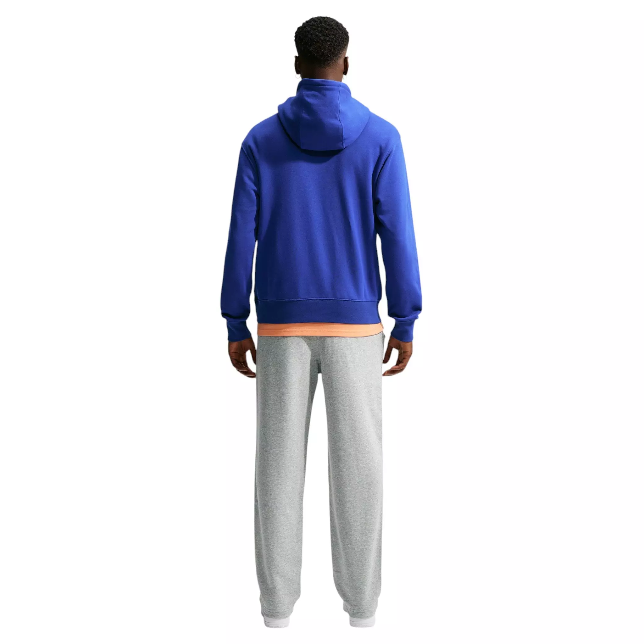 Nike Men's Sportswear Club Open-Hem French Terry Pants - GREY