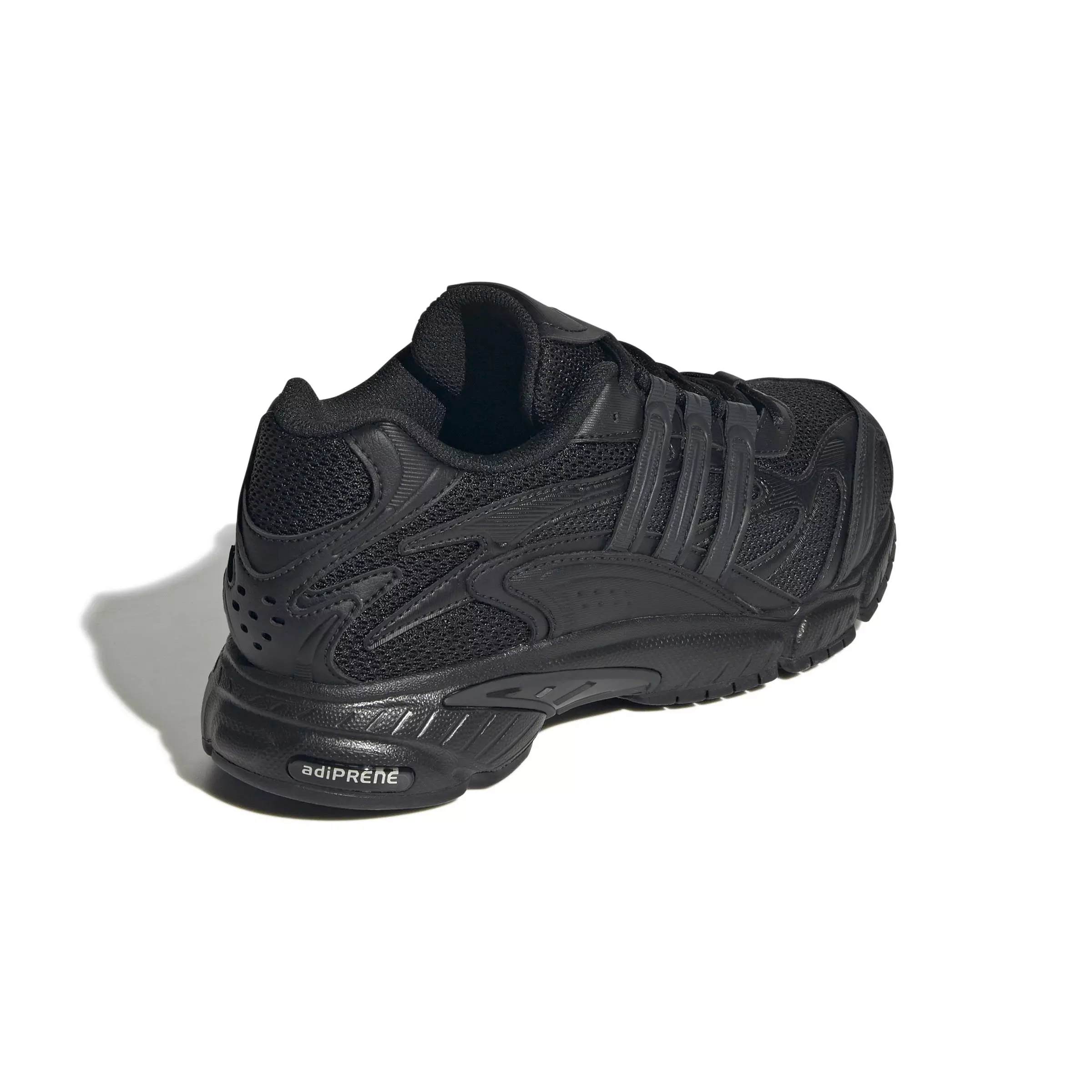 adidas Originals Temper Run 2.0 "Core Black/Core Black/Core Black" Grade School Boys' Shoe - BLACK/BLACK/BLACK