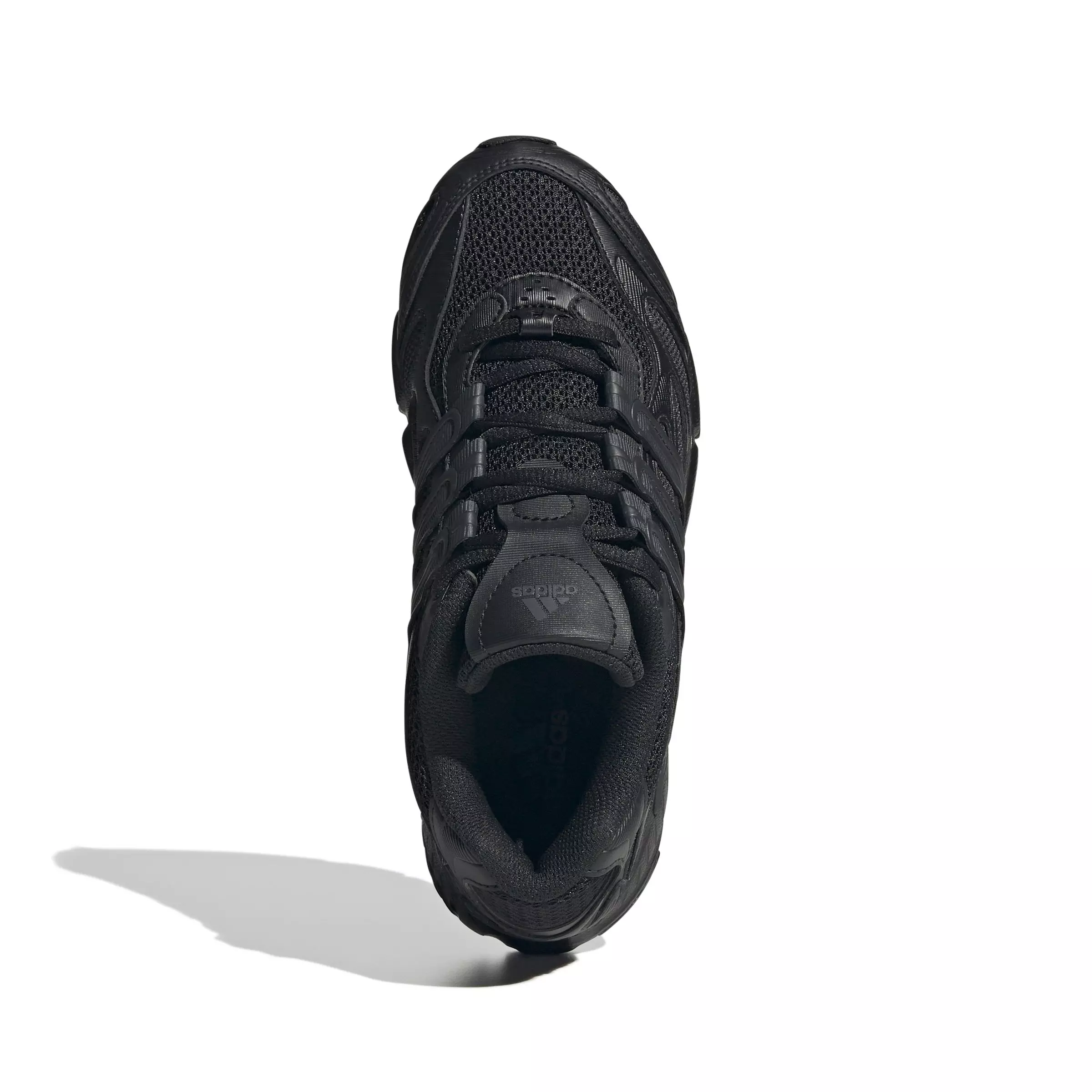 adidas Originals Temper Run 2.0 "Core Black/Core Black/Core Black" Grade School Boys' Shoe - BLACK/BLACK/BLACK