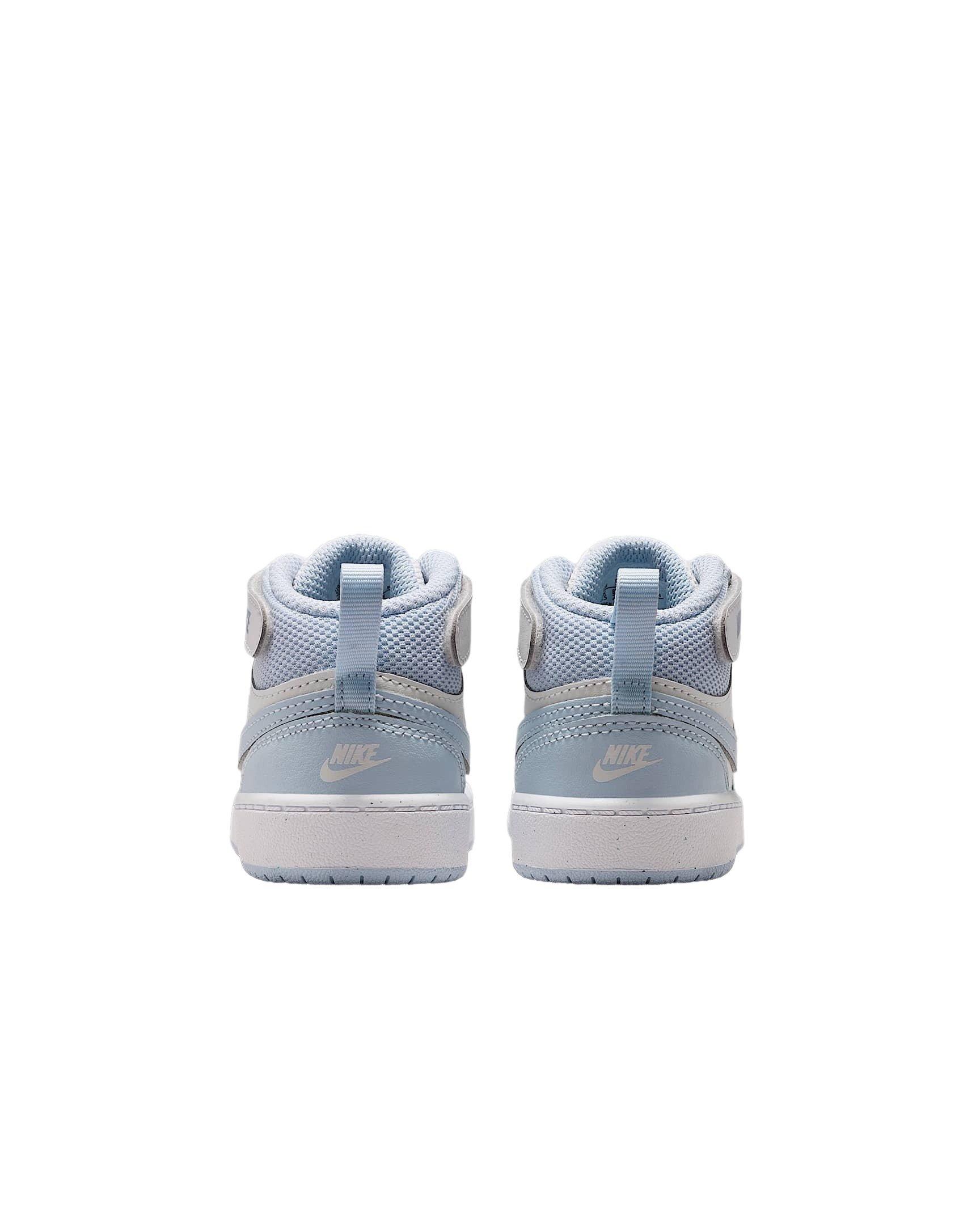 Nike Court Borough Mid 2 Infant Boys' "Platinum Tint/White/Ghost" Shoe
