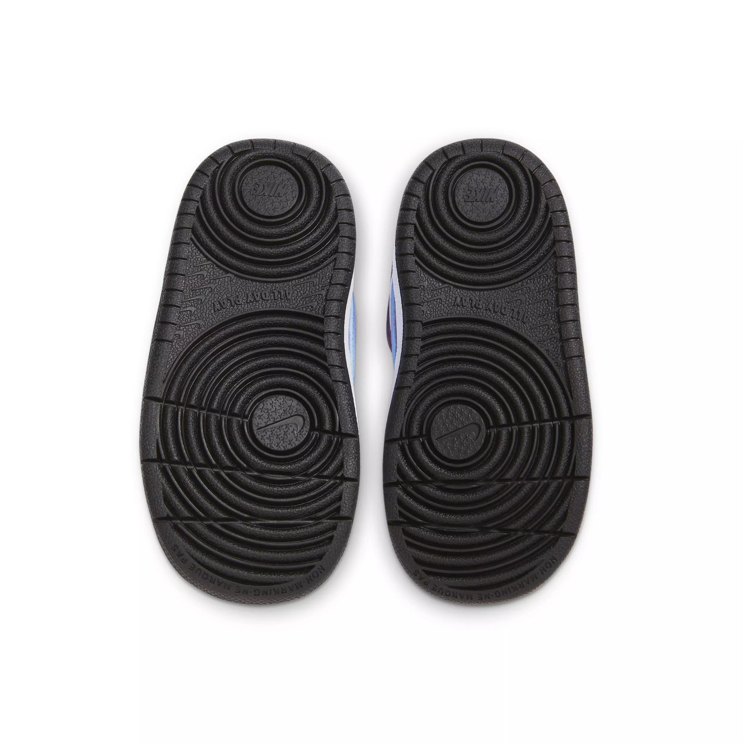 Nike Court Borough Mid 2 "White/Eggplant/Active Fuchsia/Royal Pulse" Infant Boys' Shoe - WHITE/EGGPLANT/FUCHSIA/ROYAL