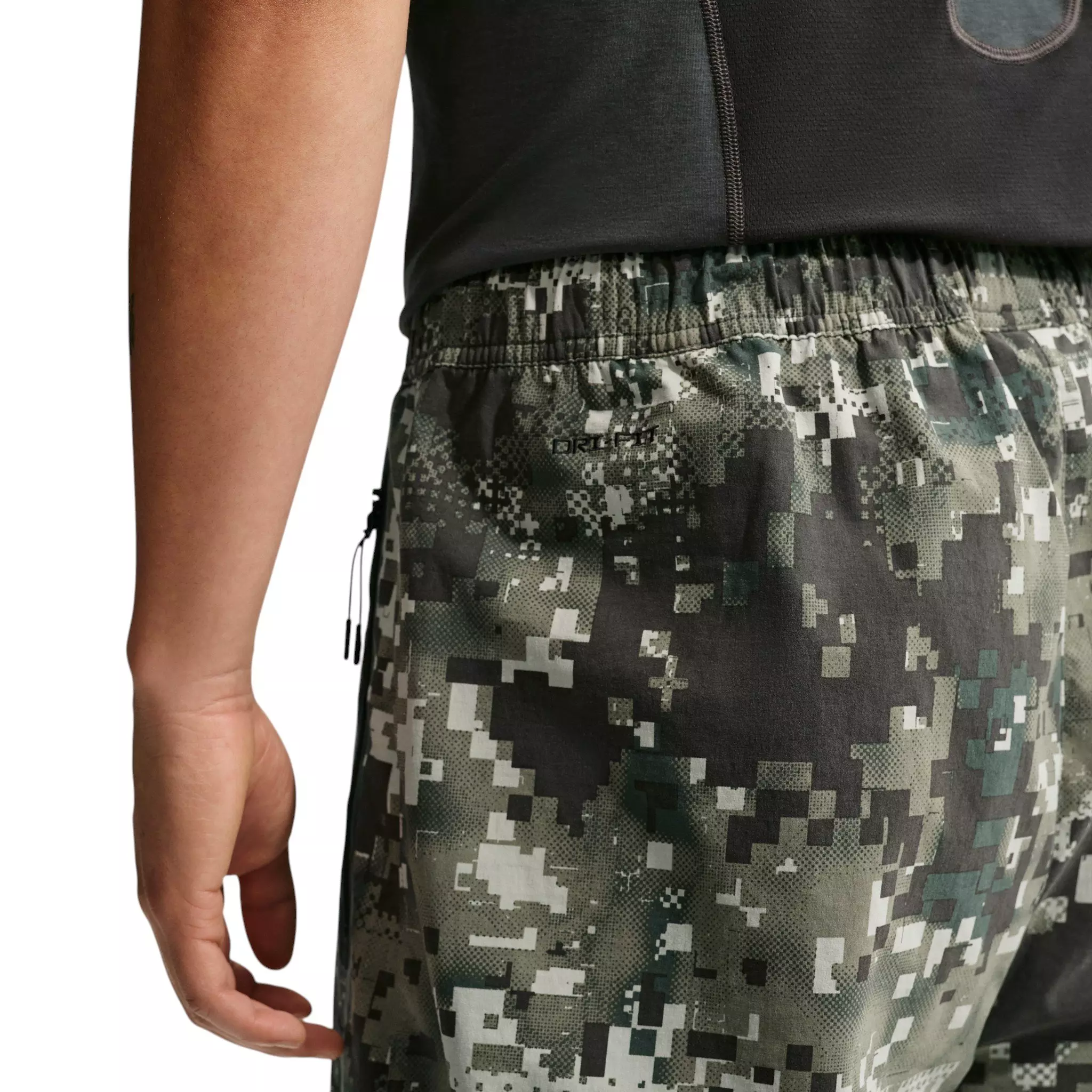 Nike Men's Tech Dri-FIT Woven Pants - Silver Sage/Black - SILVER/BLACK