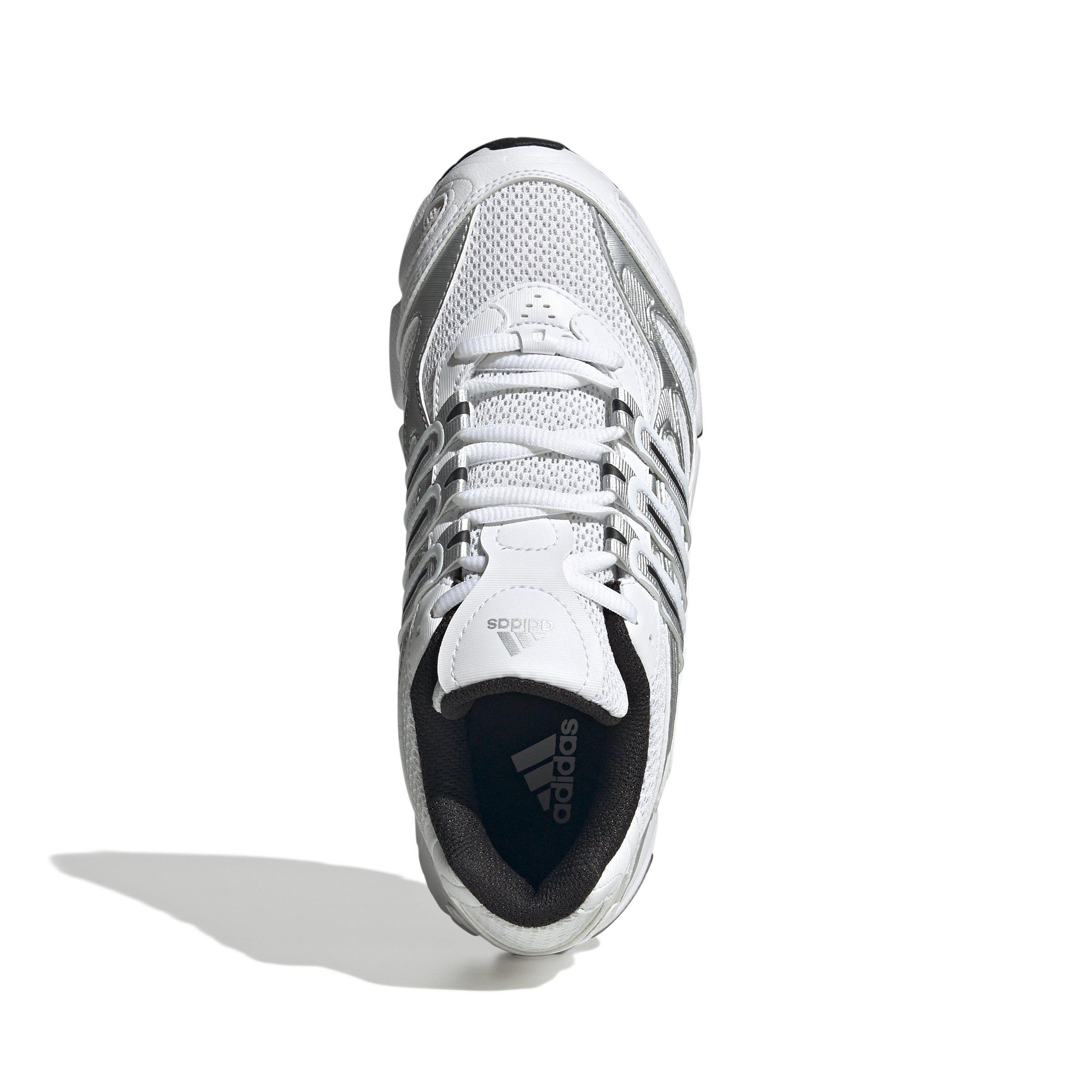 adidas Originals Temper Run 2.0 "Ftwr White/Core Black/Grey One" Grade School Boys' Shoe - WHITE/BLACK/GREY Thumbnail View 5