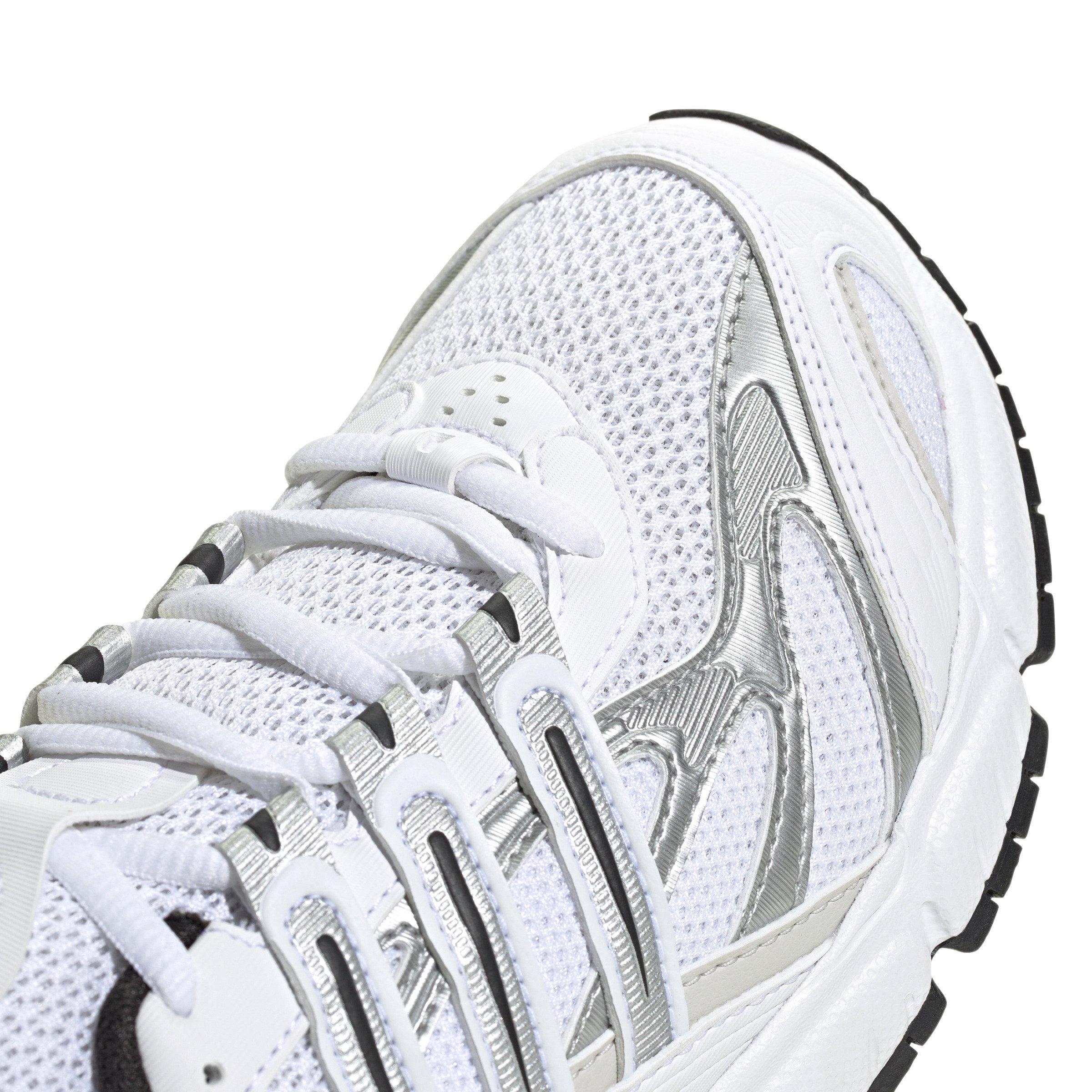 adidas Originals Temper Run 2.0 "Ftwr White/Core Black/Grey One" Grade School Boys' Shoe - WHITE/BLACK/GREY Thumbnail View 7