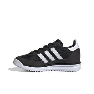 adidas Originals SL 72 RS Elastic Laces "Core Black/Ftwr White/Blue" Preschool Boys' Shoe