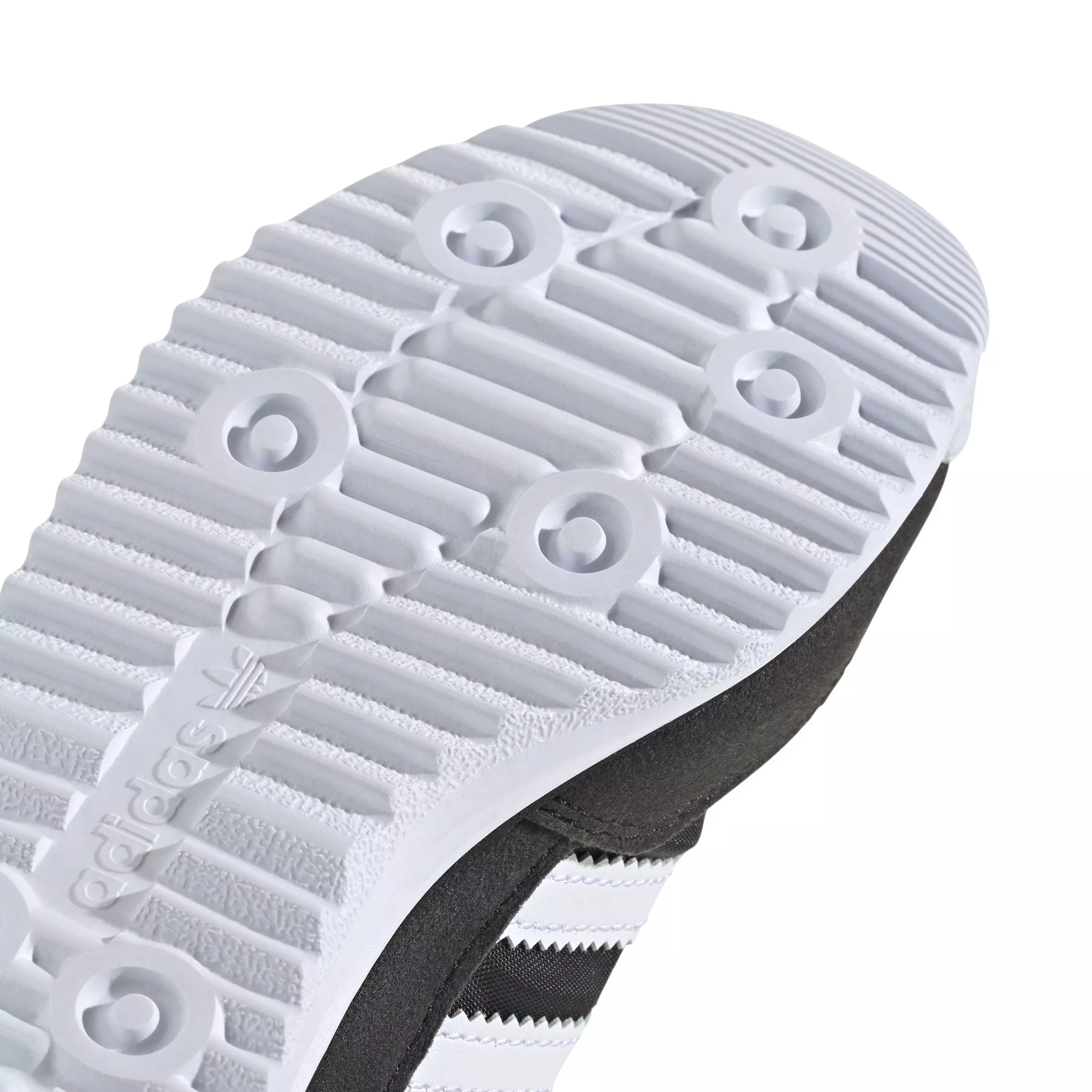 adidas Originals SL 72 RS Elastic Laces "Core Black/Ftwr White/Blue" Preschool Boys' Shoe - BLACK/WHITE/BLUE