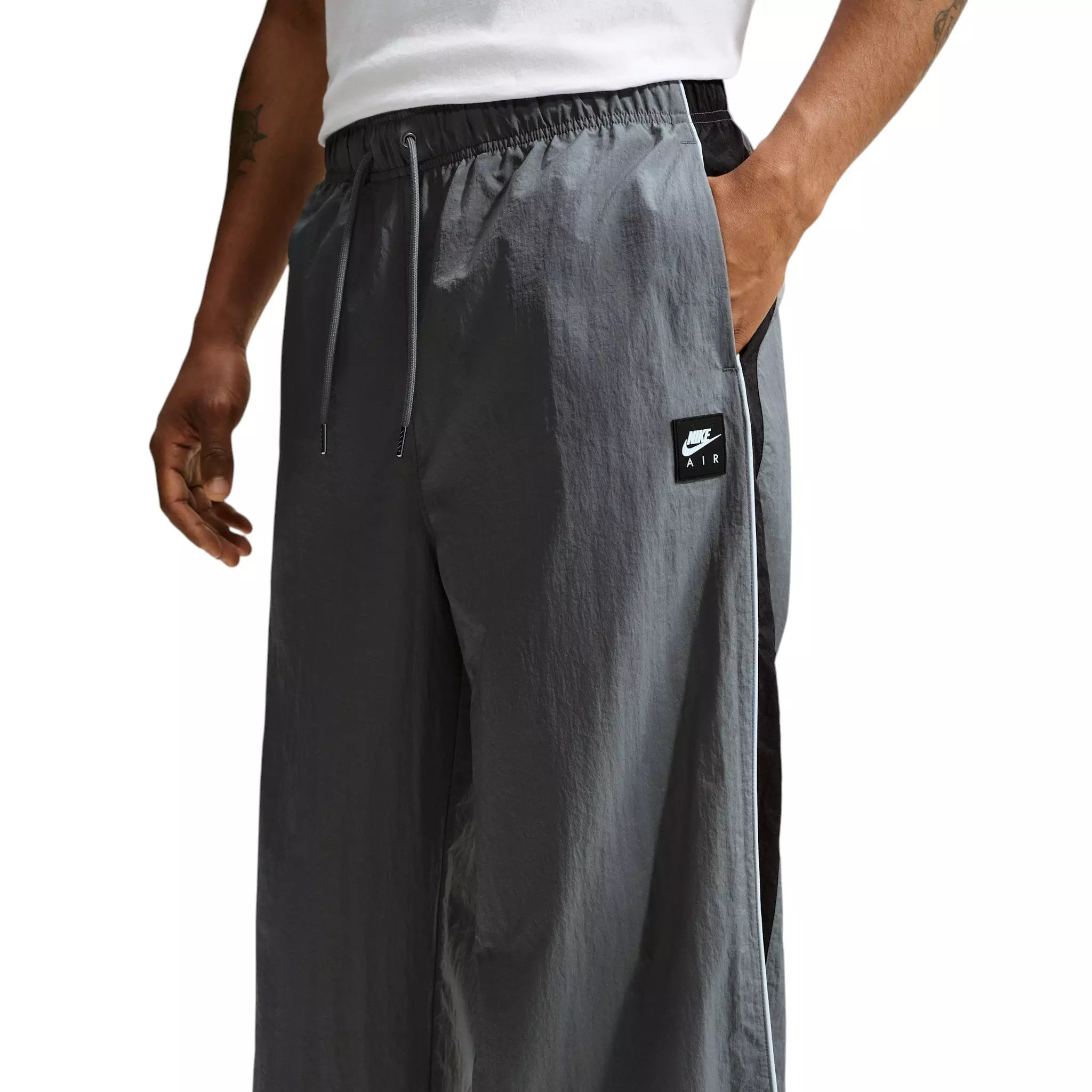 Nike Men's Air Woven Track Pants - GREY