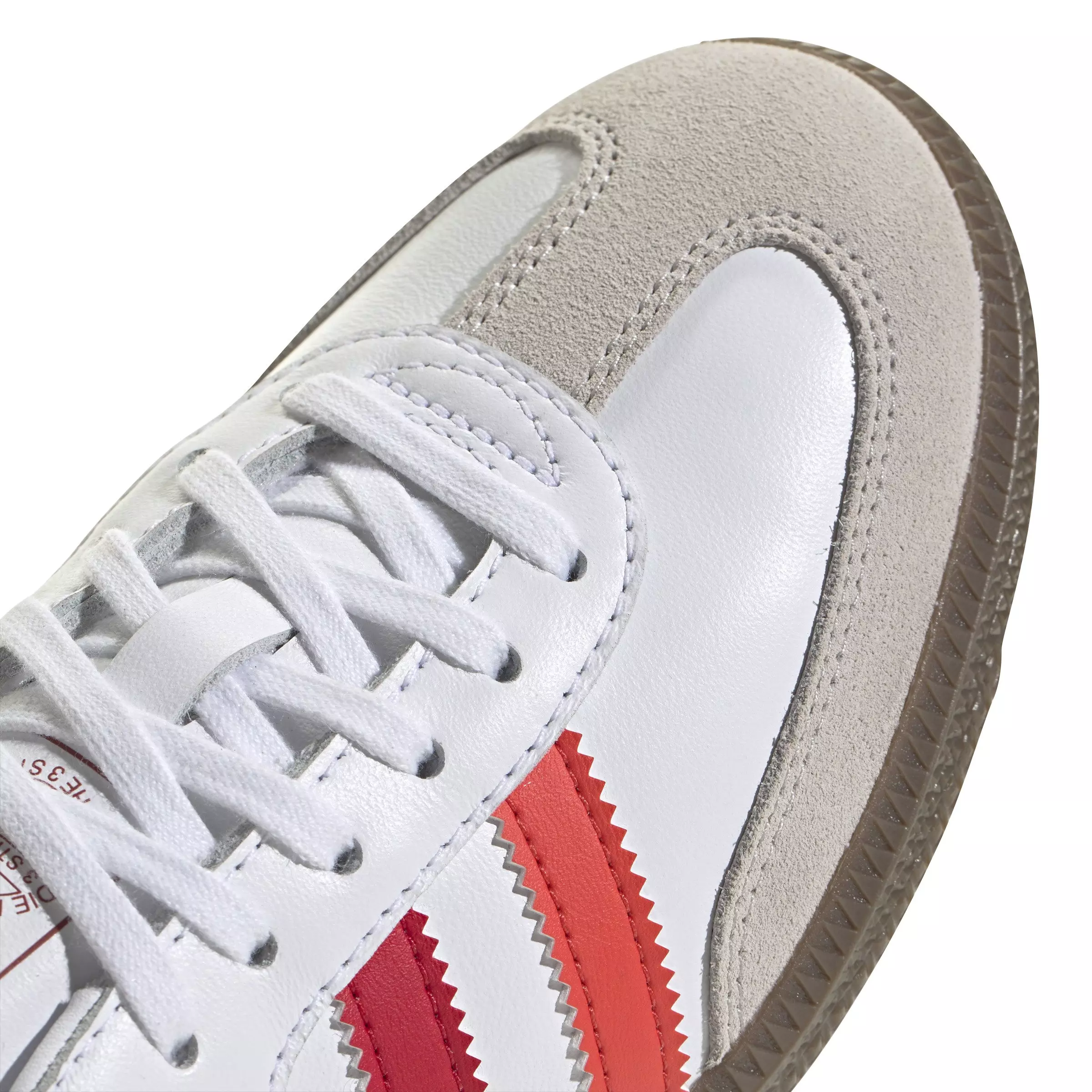 adidas Originals Samba OG "Ftwr White/Bright Red/Better Scarlet" Grade School Kids' Shoe - WHITE/RED/SCARLET