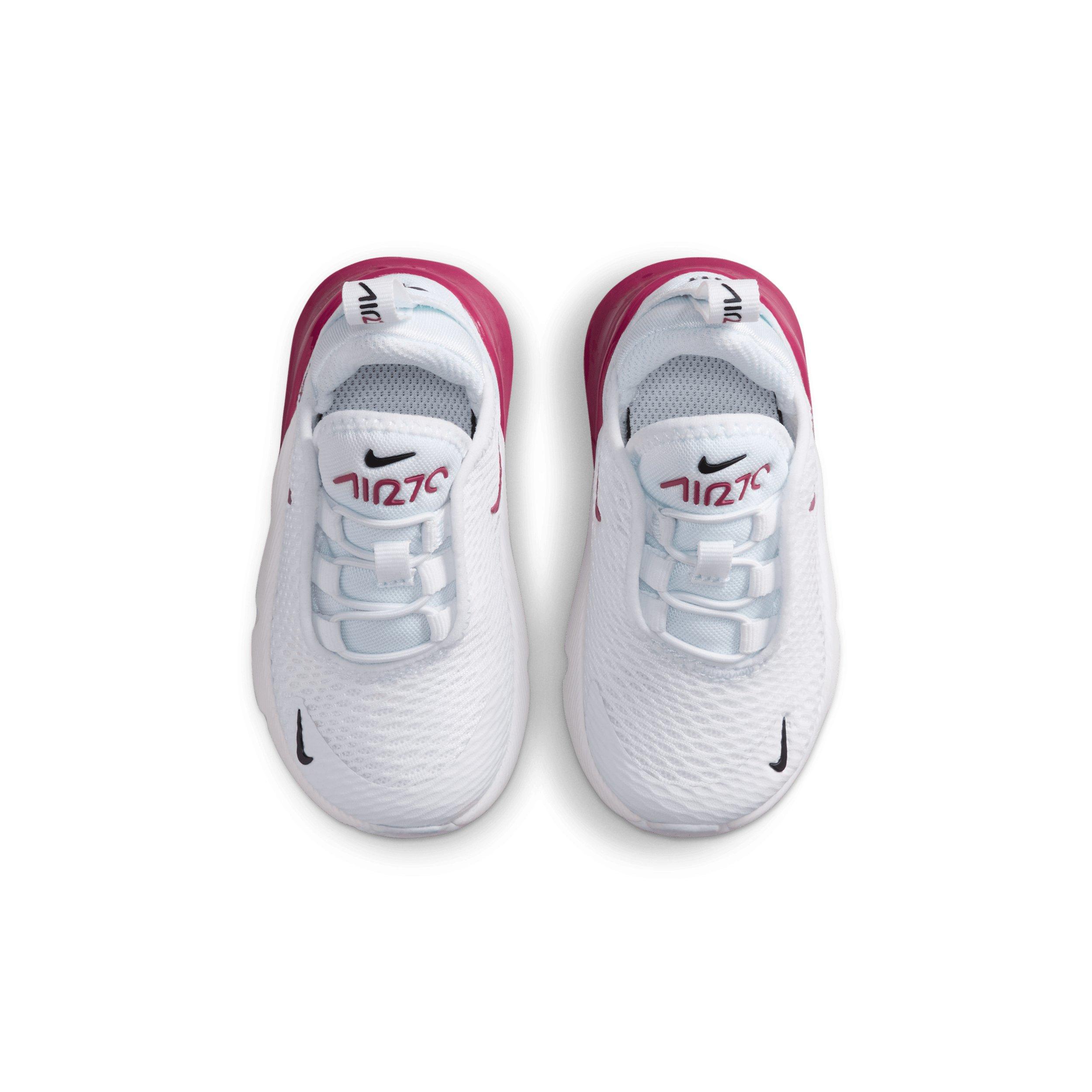 Nike Air Max 270 Infant Girls' "White/Black/Sweet Beet" Shoe