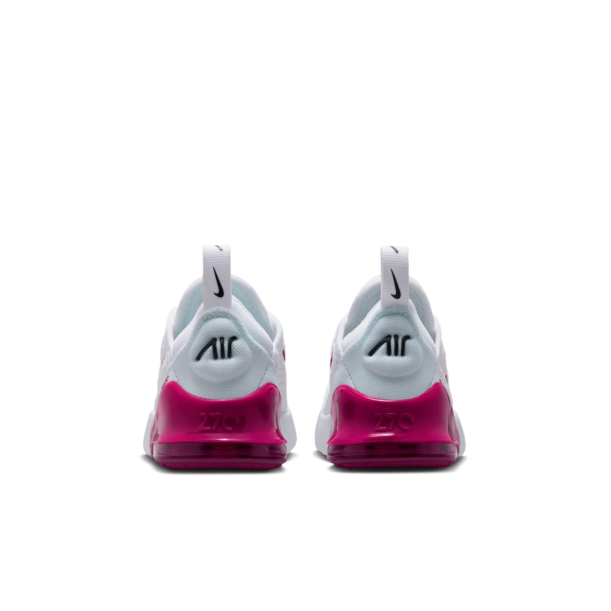 Nike Air Max 270 Infant Girls' "White/Black/Sweet Beet" Shoe