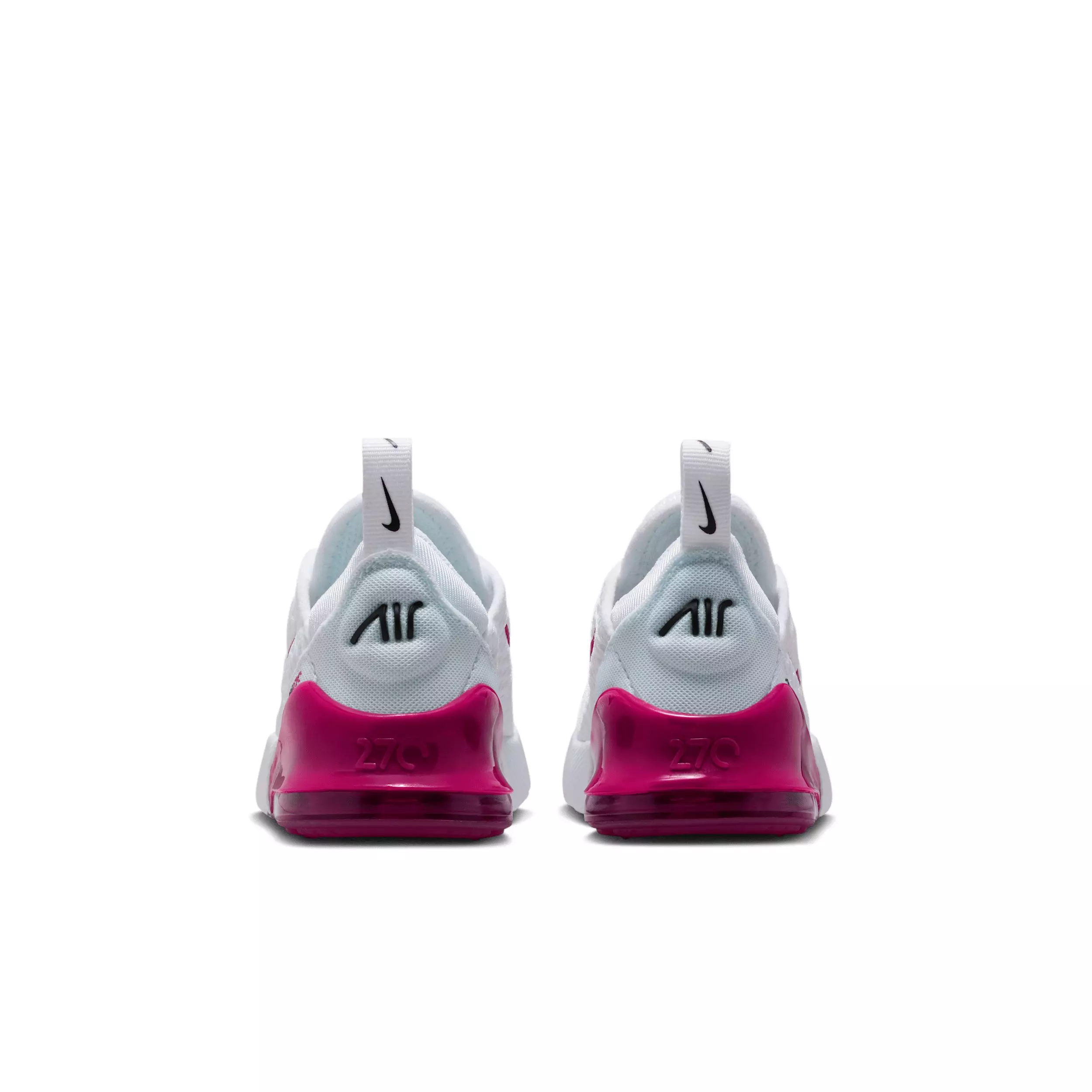 Nike Air Max 270 "White/Black/Sweet Beet" Infant Girls' Shoe - WHITE/BLACK/BEET