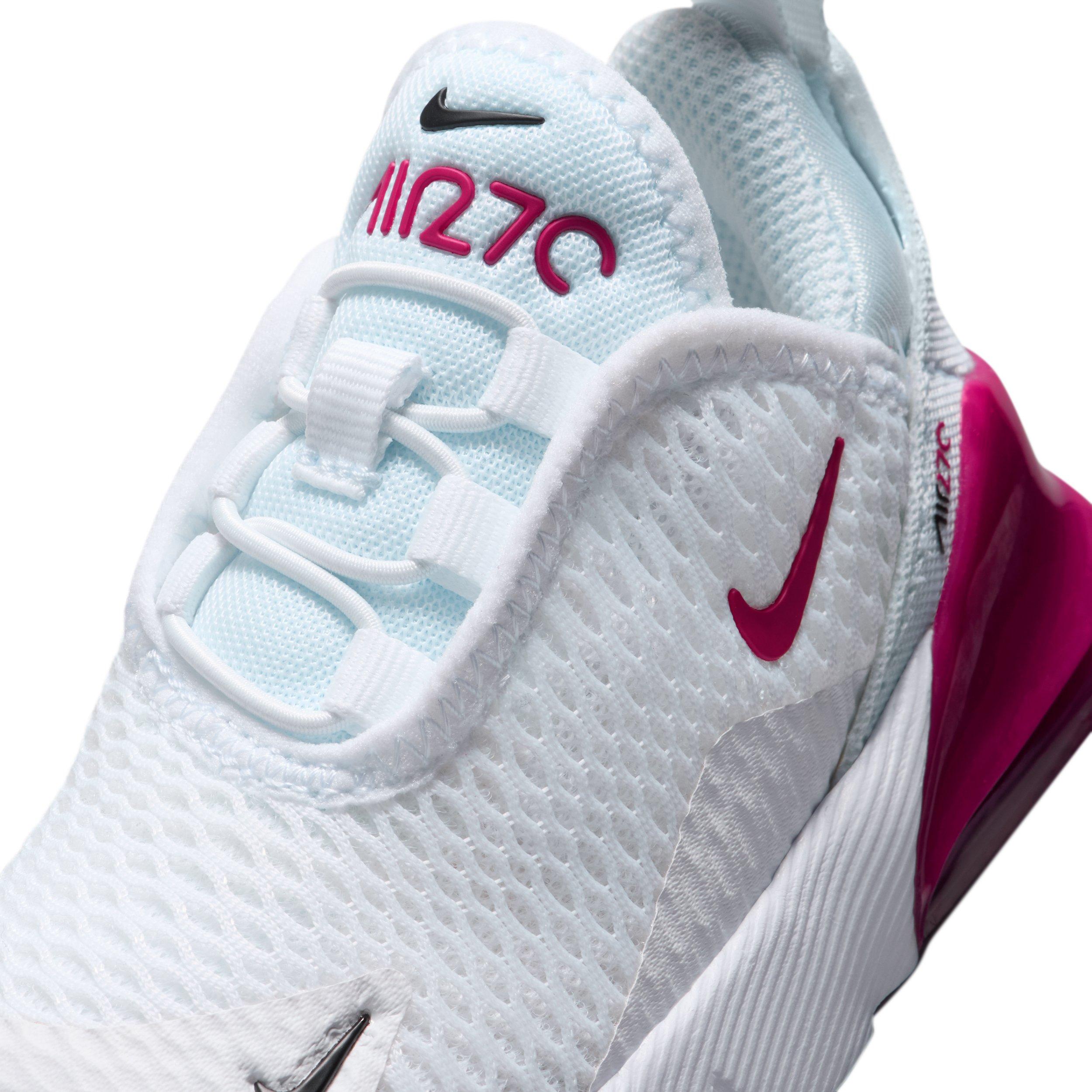 Nike Air Max 270 Infant Girls' "White/Black/Sweet Beet" Shoe