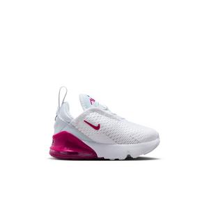 Nike Air Max 270 "White/Black/Sweet Beet" Infant Girls' Shoe