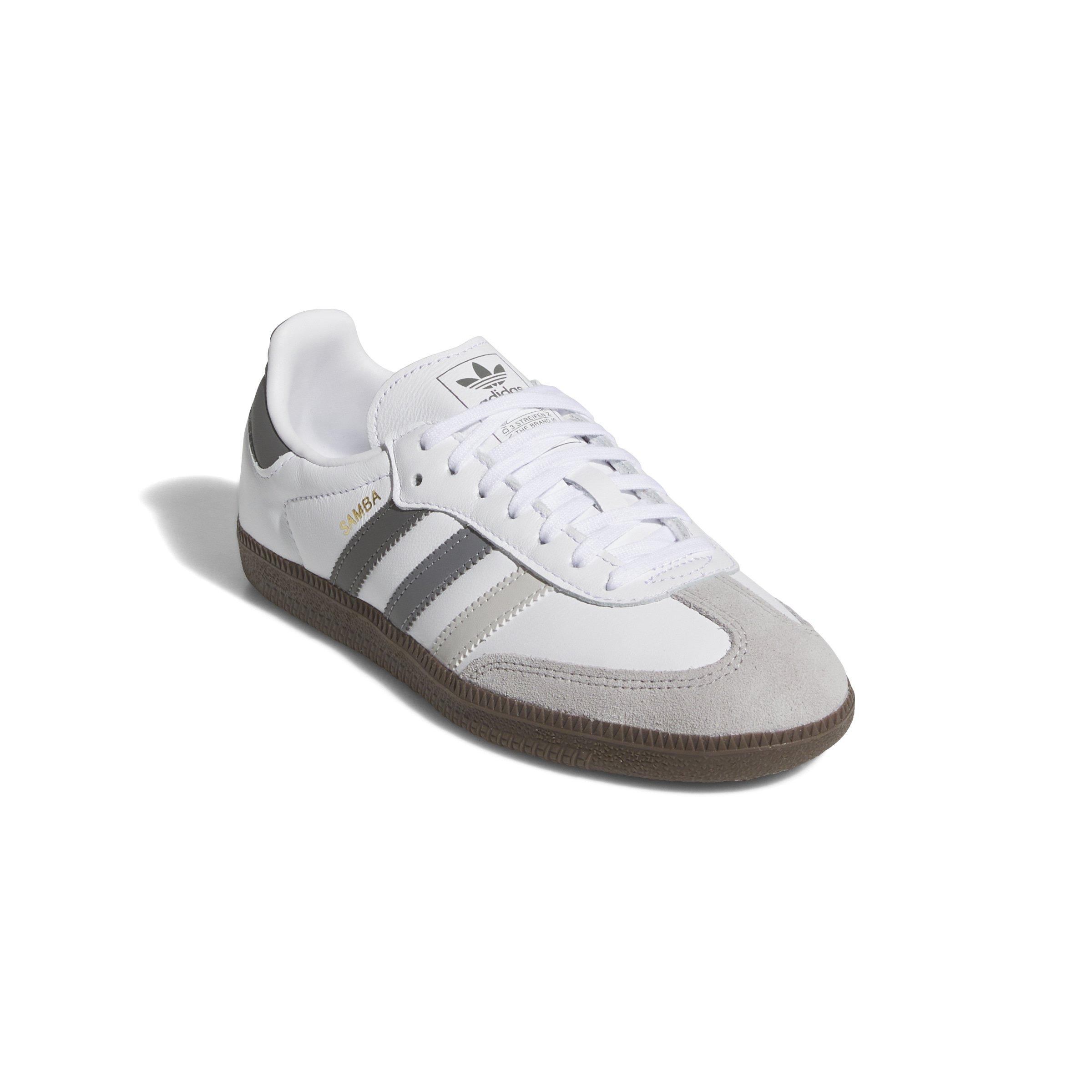adidas Originals Samba OG Grade School Boys' "Ftwr White/Grey One/Grey Three" Shoe