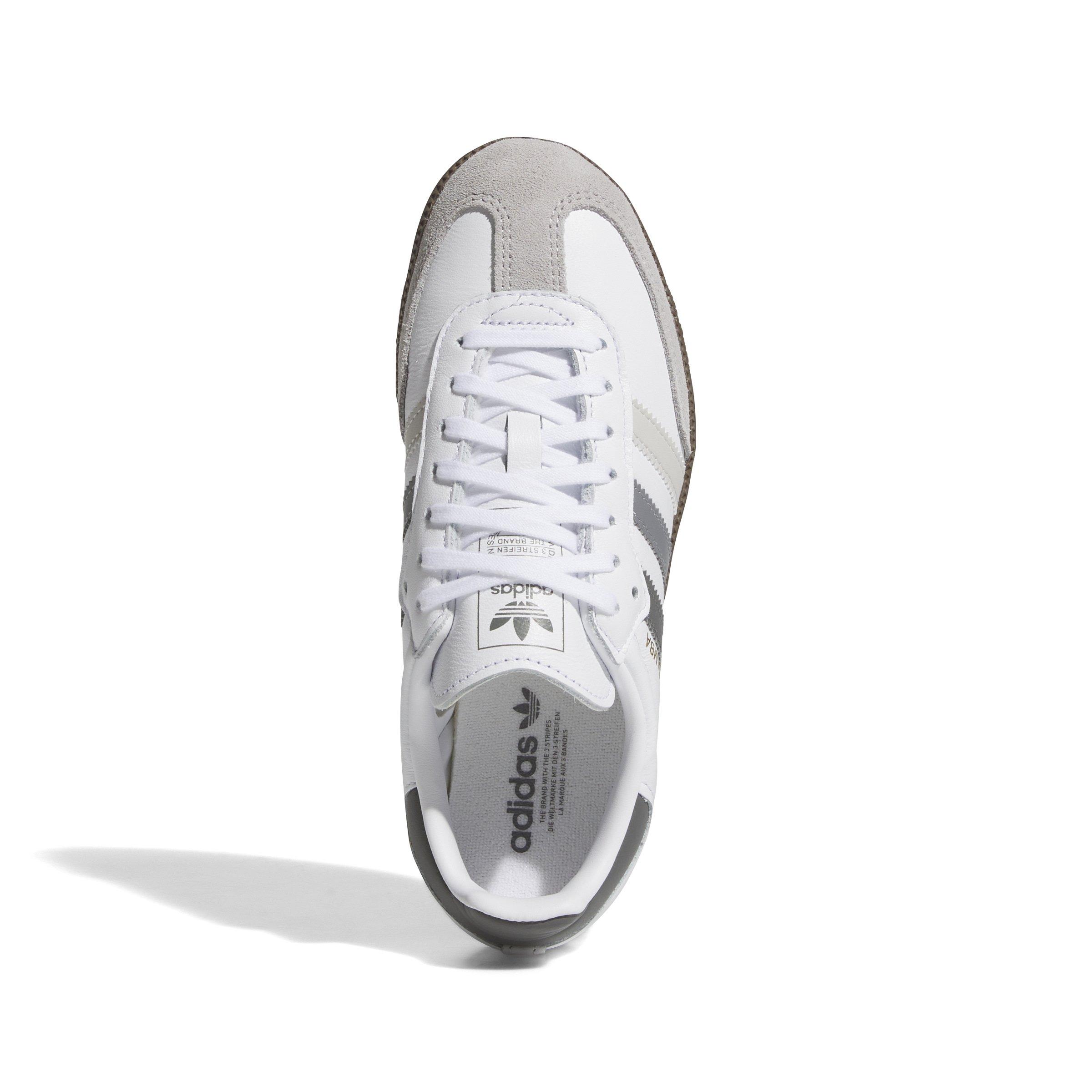 adidas Originals Samba OG Grade School Boys' "Ftwr White/Grey One/Grey Three" Shoe