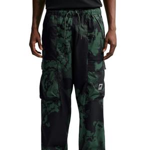 Nike Men's Air Woven All-Over Print Cargo Pants - GREY