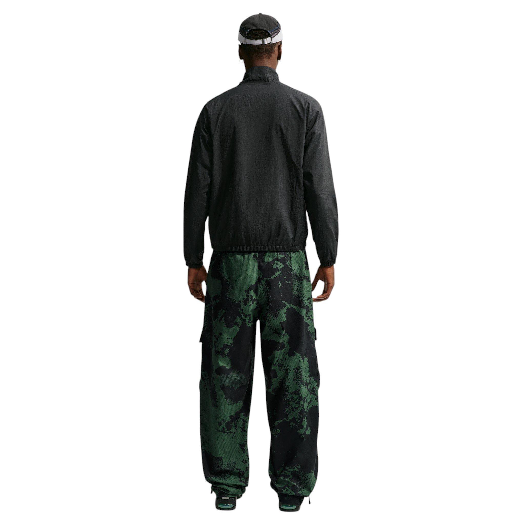 Nike Men's Air Woven All-Over Print Cargo Pants - GREY