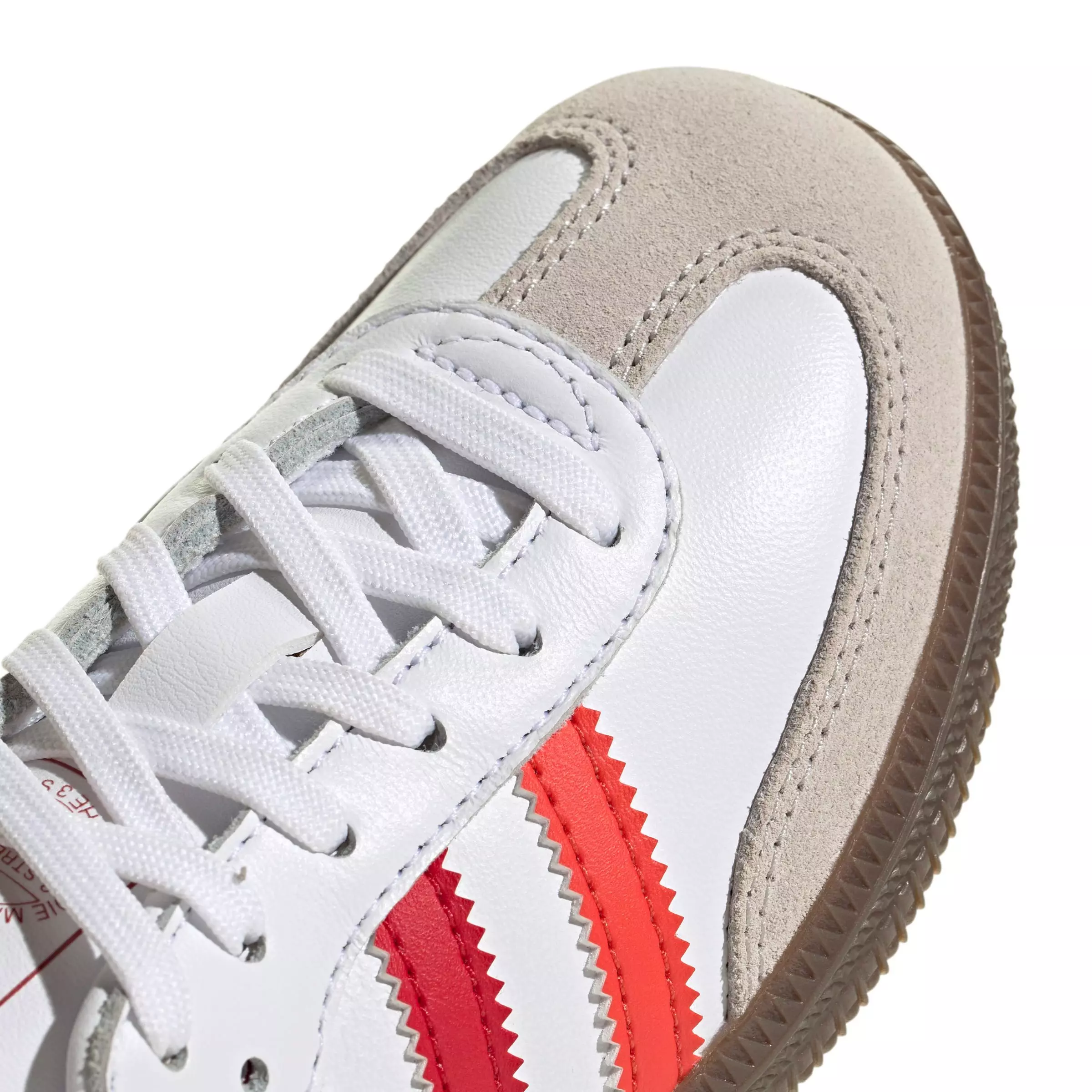 adidas Originals Samba OG "Ftwr White/Bright Red/Better Scarlet" Preschool Boys' Shoe - WHITE/RED/SCARLET