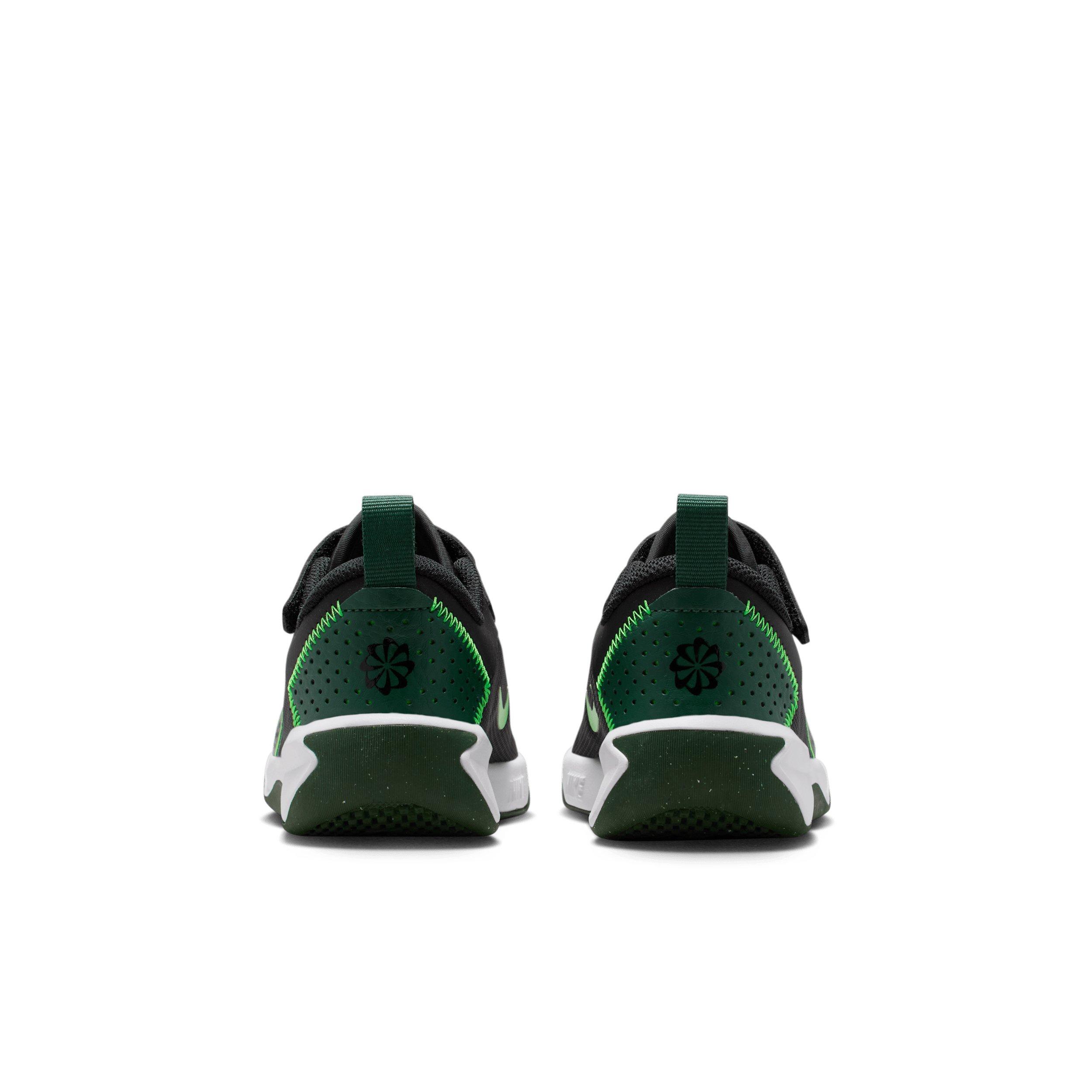Nike Omni Multi-Court Preschool Boys' "Black/Green Strike/Fir" Shoe