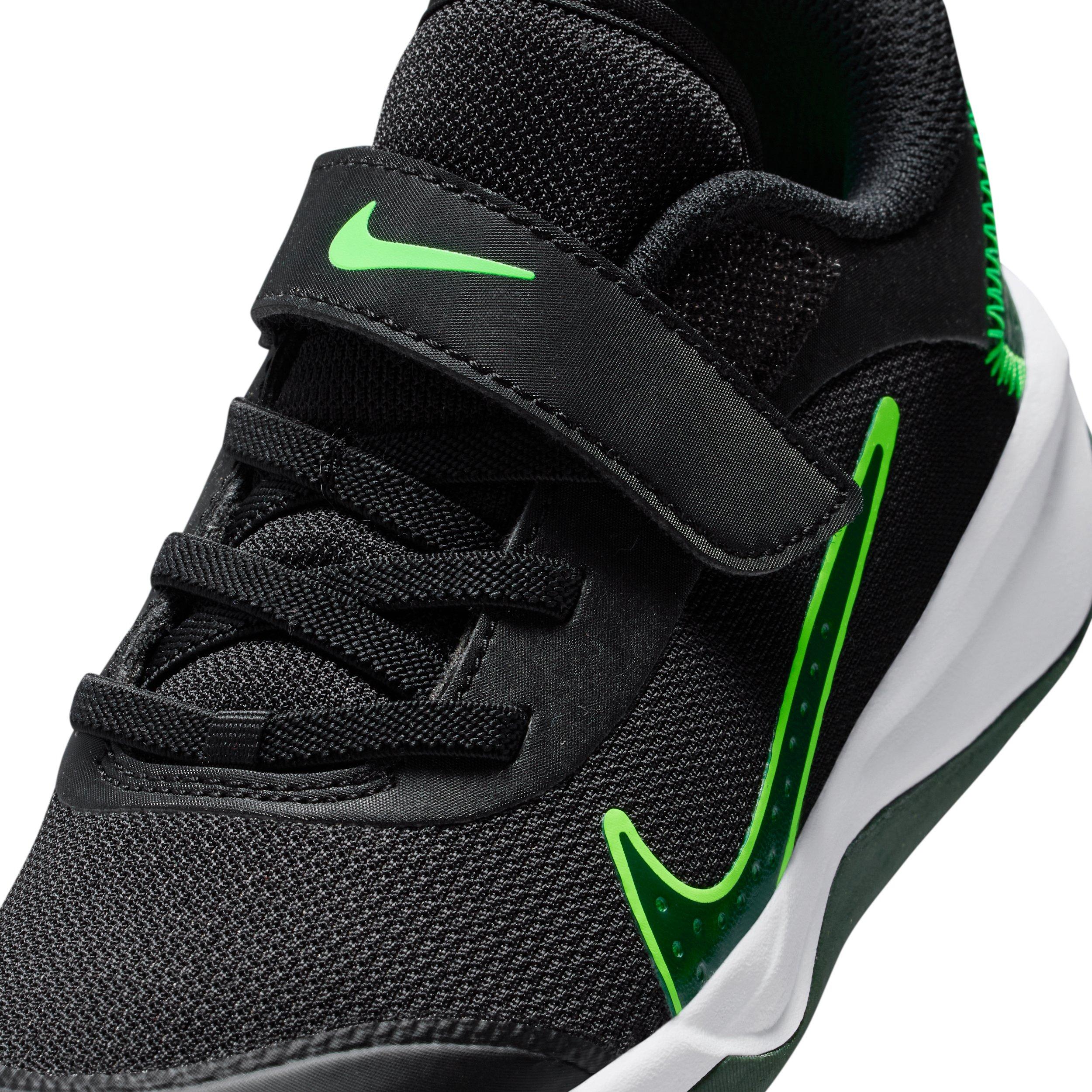 Nike Omni Multi-Court Preschool Boys' "Black/Green Strike/Fir" Shoe
