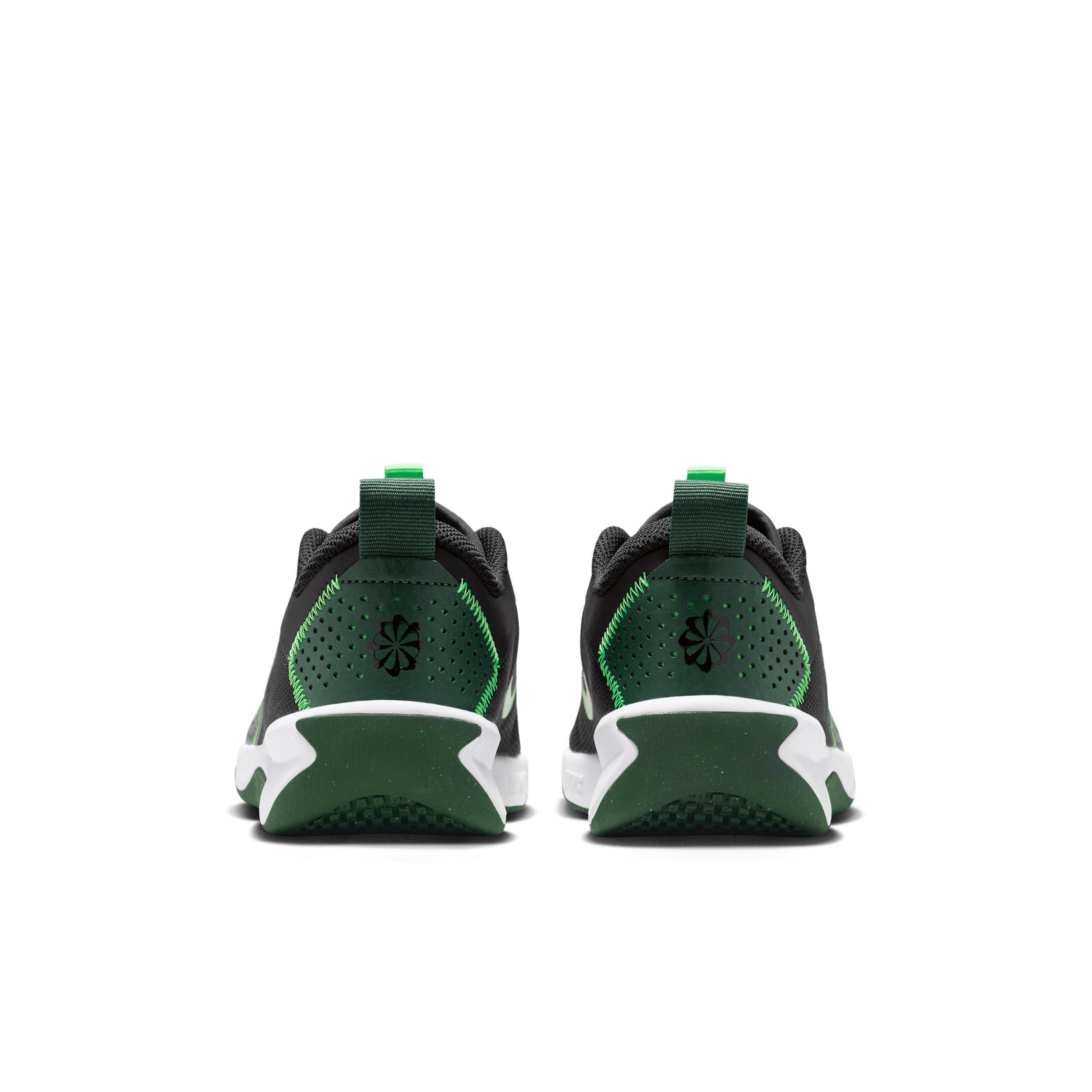 Nike Omni Multi-Court Grade School Boys' "Black/Green Strike/Fir" Shoe