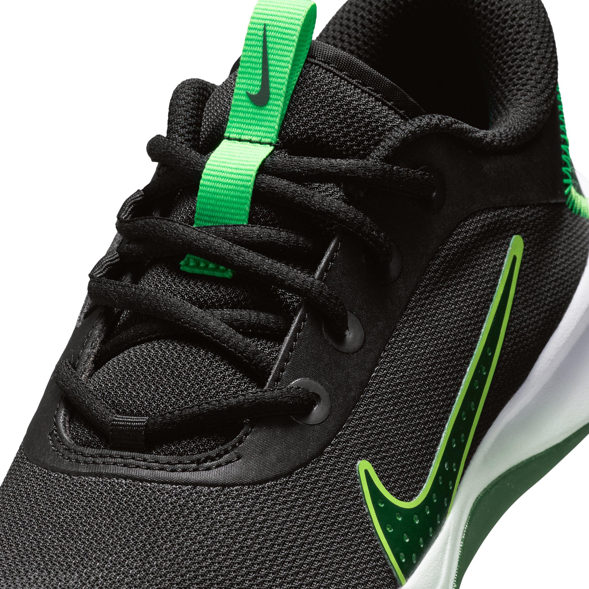 Nike Omni Multi-Court Grade School Boys' "Black/Green Strike/Fir" Shoe