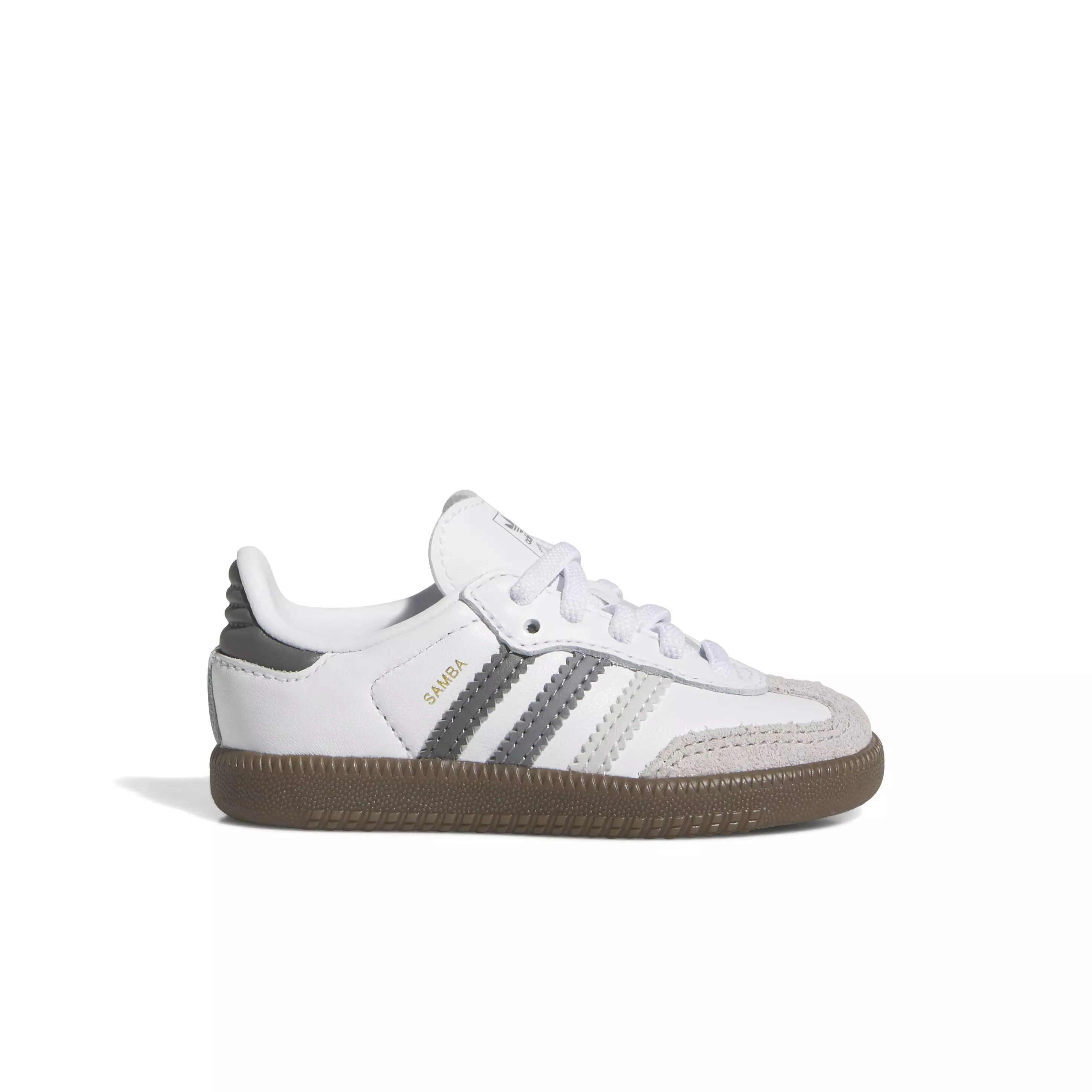 adidas Originals Samba OG "Ftwr White/Grey One/Grey Three" Infant Boys' Shoe - WHITE/GREY/GREY