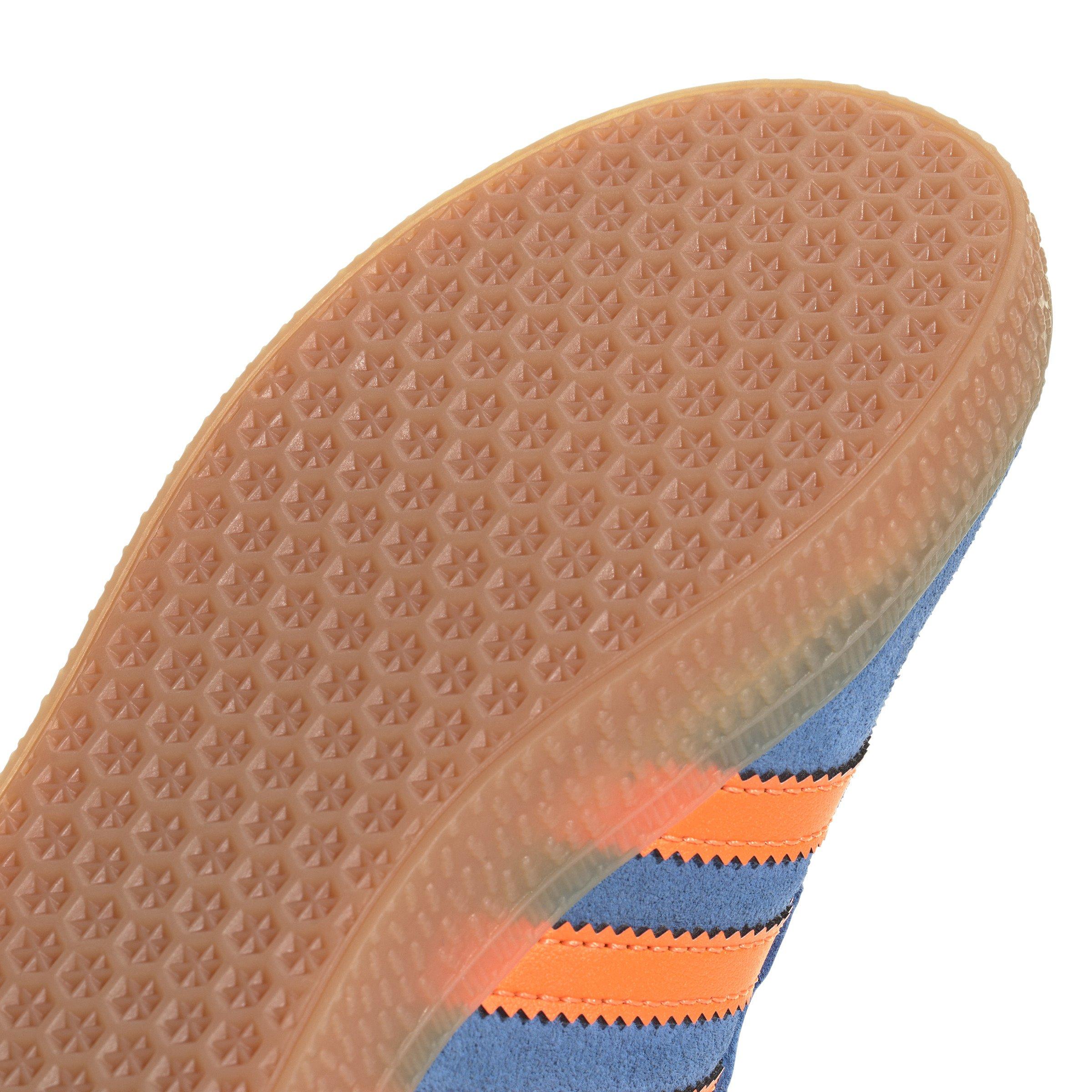 adidas Originals Gazelle Preschool Girls' "Focus Blue/Solar Orange/Core Black" Shoe