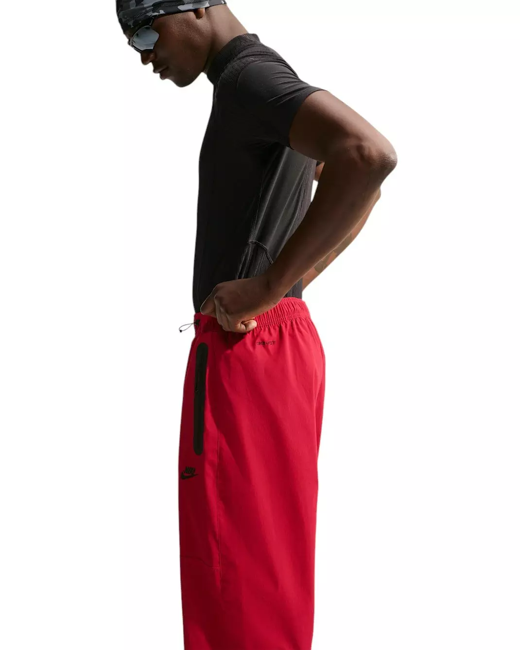 Nike Men's Tech Dri-FIT Woven Pants - RED