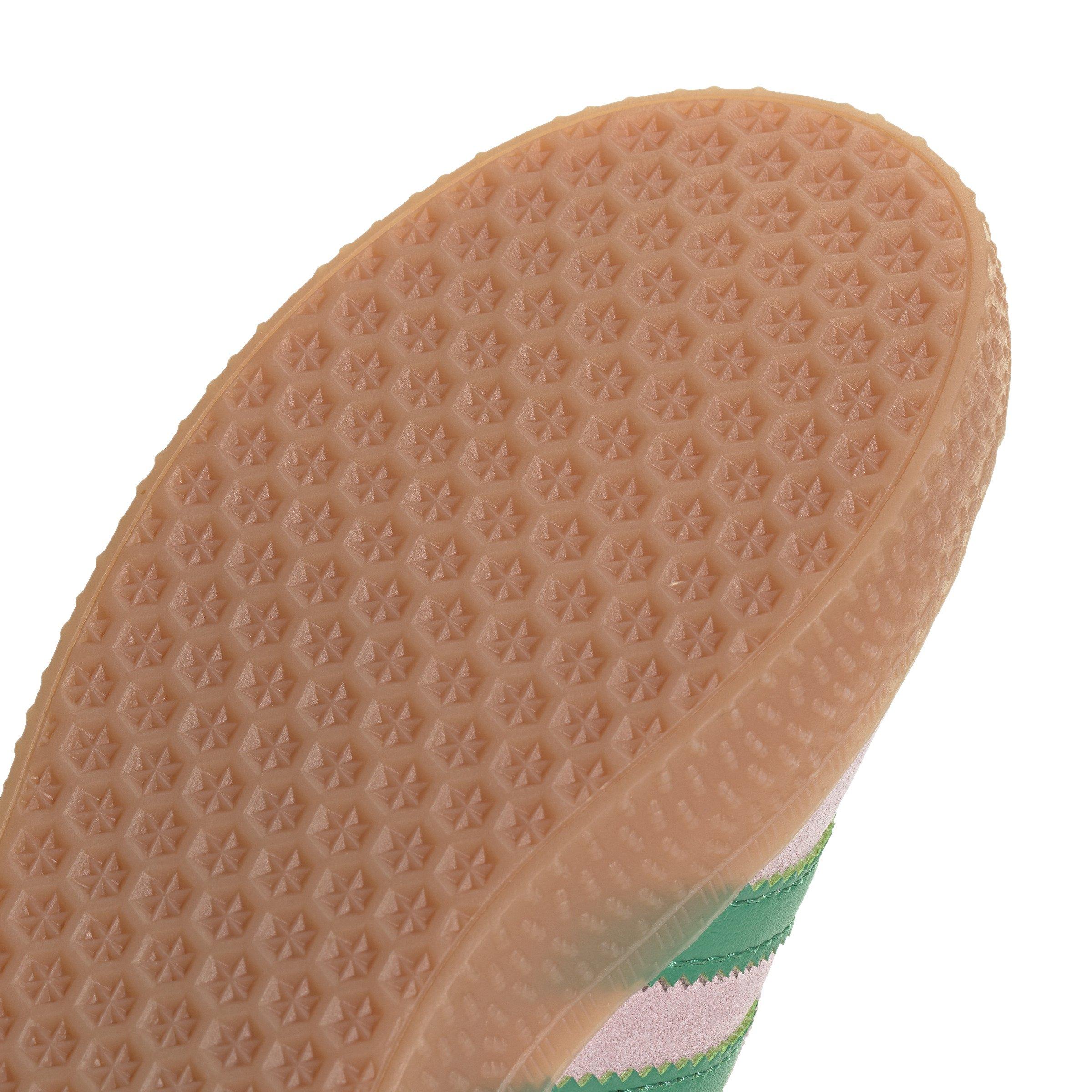 adidas Originals Gazelle Preschool Girls' "Clear Pink/Court Green/Bliss Pink" Shoe