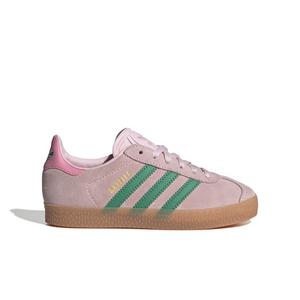 adidas Originals Gazelle "Clear Pink/Court Green/Bliss Pink" Preschool Girls' Shoe