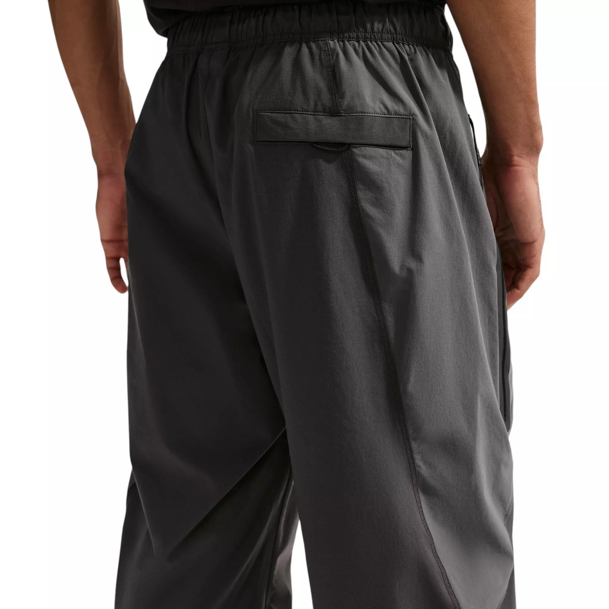Nike Men's Tech Dri-FIT Woven Color-Block Pants - Anthracite/Iron Grey/Black - ANTHRACITE/GREY/BLACK
