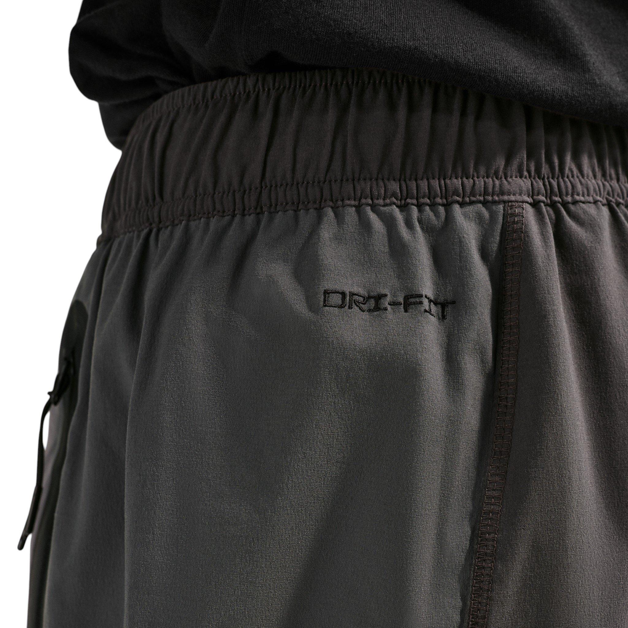 Nike Men's Tech Dri-FIT Woven Color-Block Pants - Anthracite/Iron Grey/Black - ANTHRACITE/GREY/BLACK Thumbnail View 4