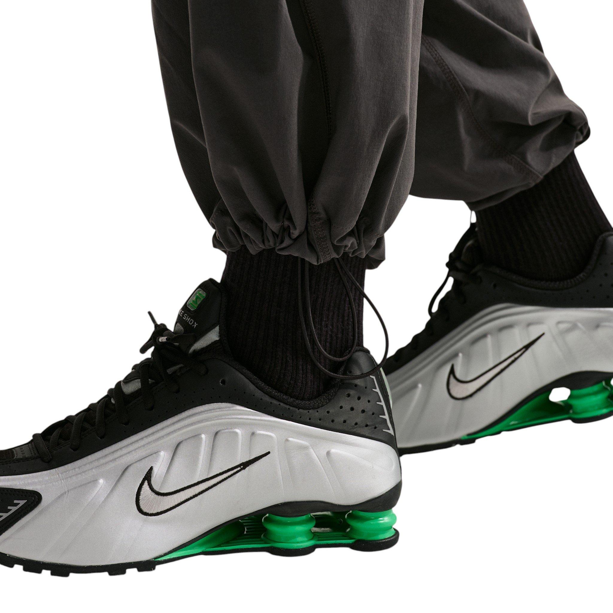 Nike Men's Tech Dri-FIT Woven Color-Block Pants - Anthracite/Iron Grey/Black - ANTHRACITE/GREY/BLACK Thumbnail View 5
