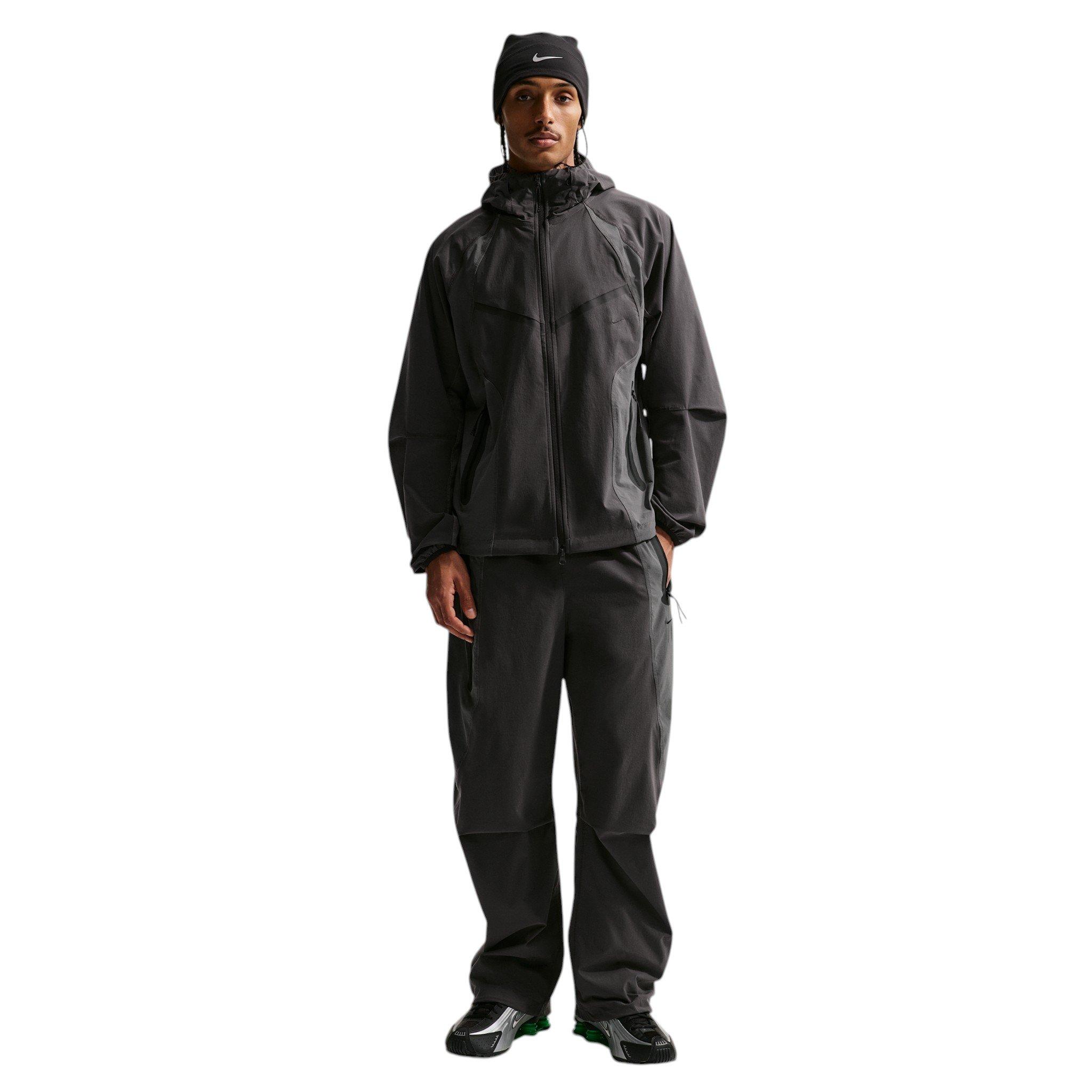 Nike Men's Tech Dri-FIT Woven Color-Block Pants - Anthracite/Iron Grey/Black - ANTHRACITE/GREY/BLACK Thumbnail View 6