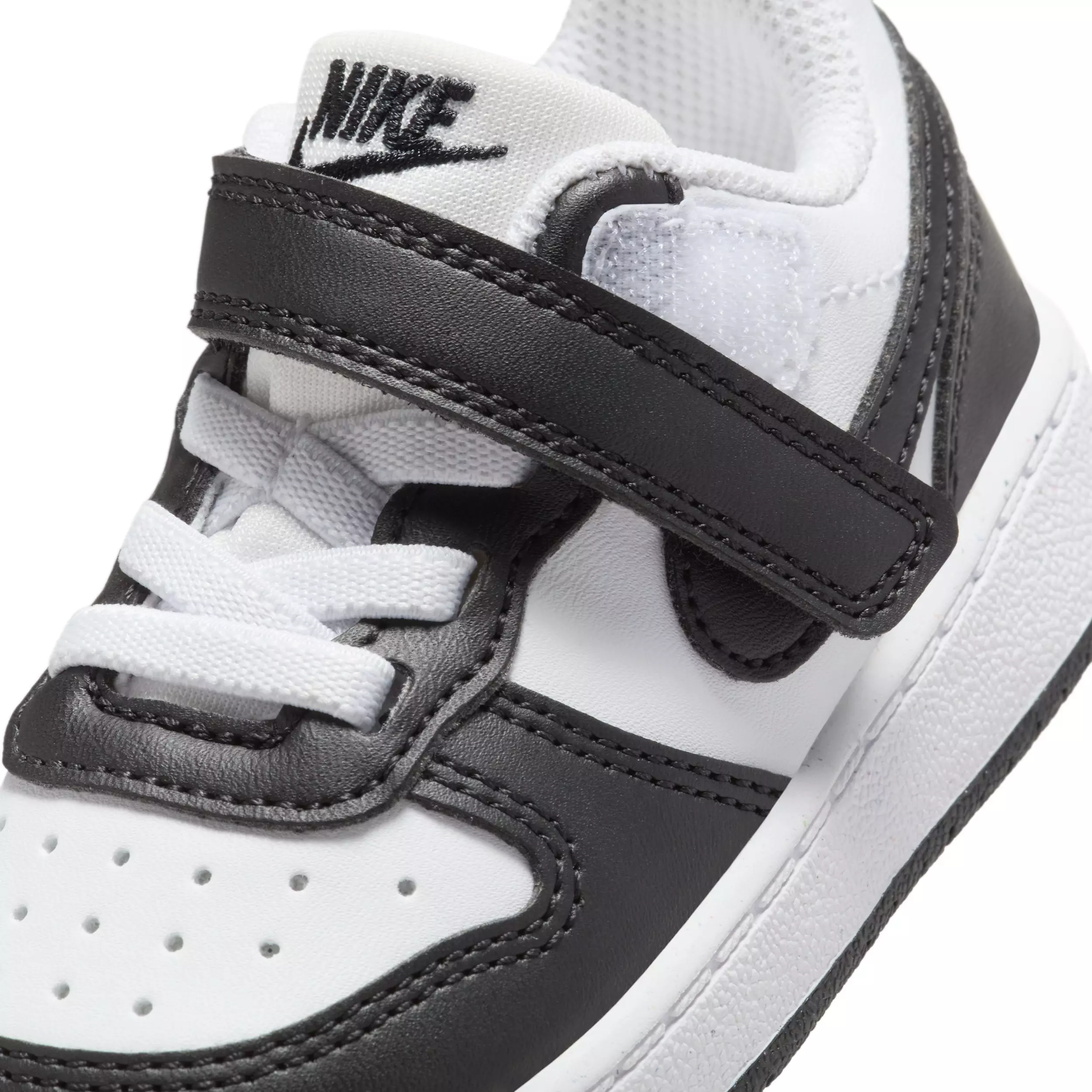 Nike Court Borough Low Recraft "White/Black" Infant Boys' Shoe - WHITE/BLACK