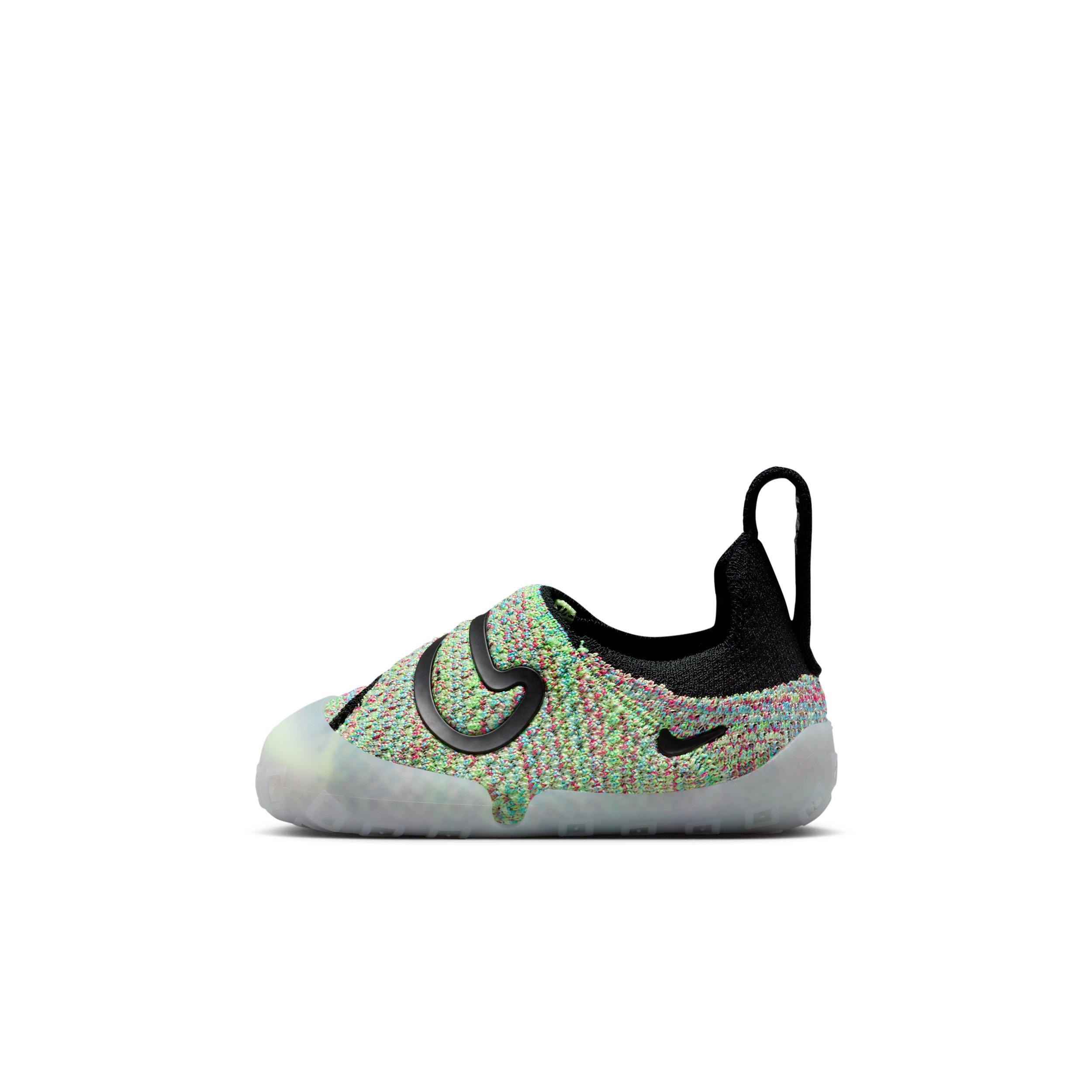 Nike Swoosh 1 Infant Boys' "Green Strike/Baltic Blue/Rush Pink/Black" Shoe