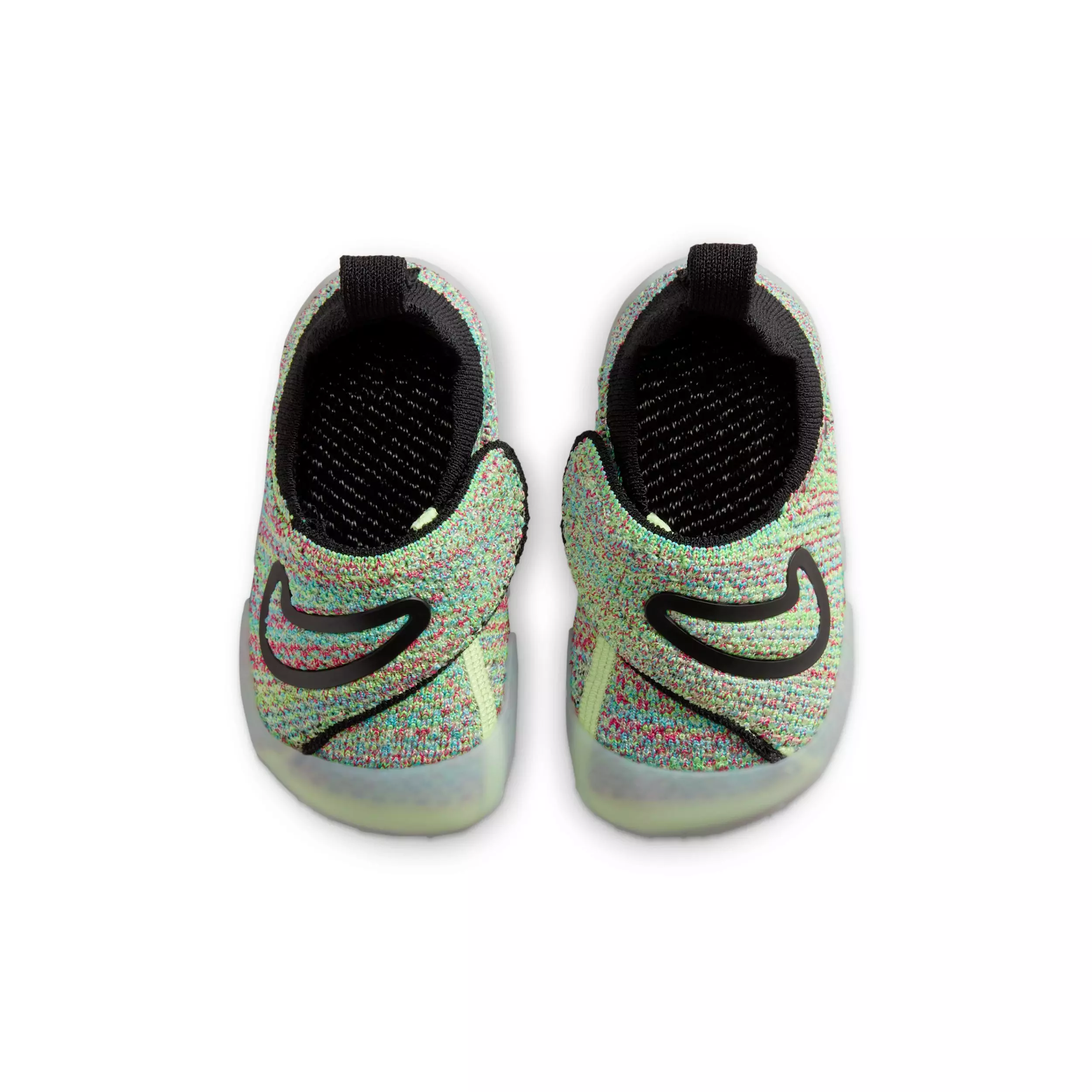 Nike Swoosh 1 "Green Strike/Baltic Blue/Rush Pink/Black" Infant Boys' Shoe - GREEN/BLUE/PINK/BLACK