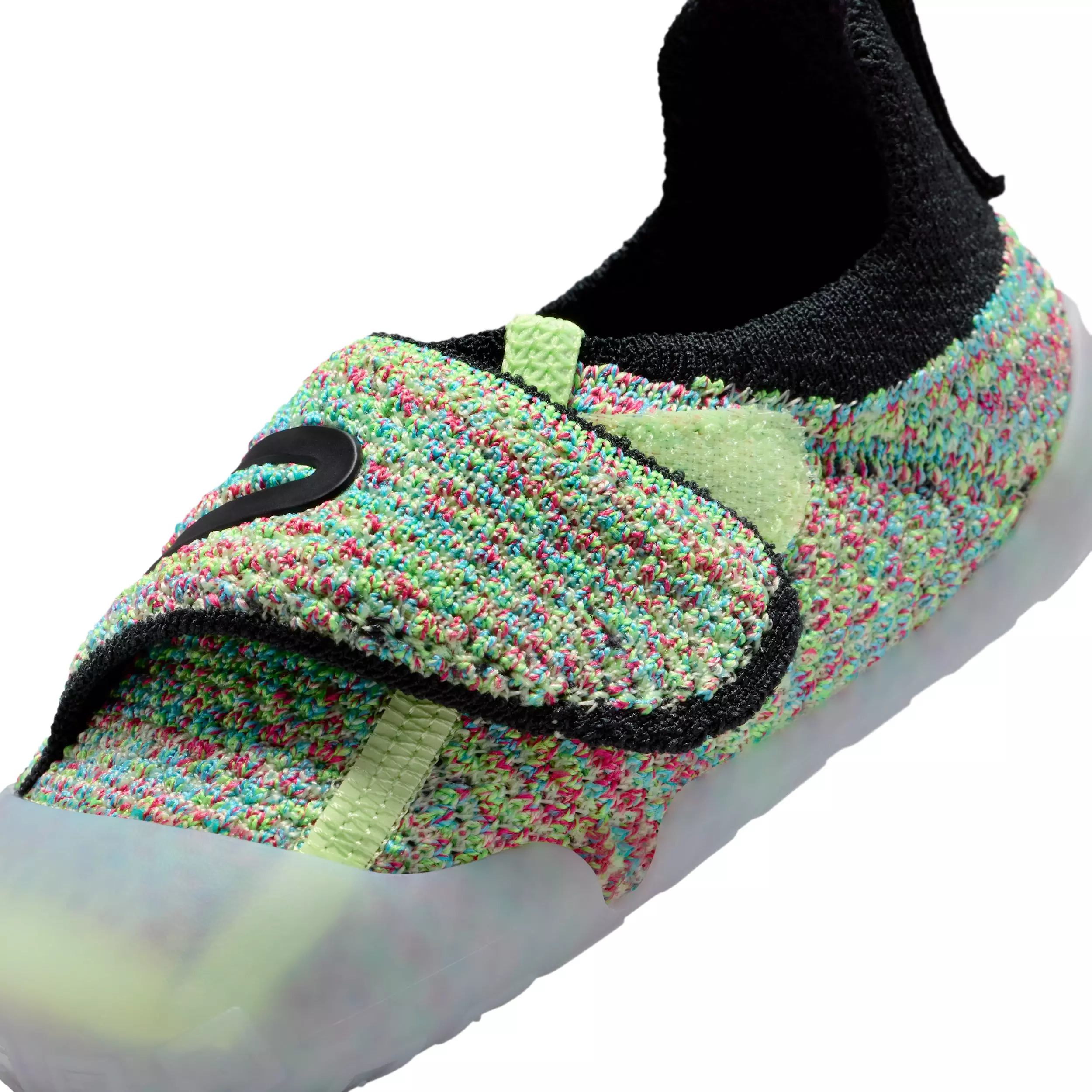 Nike Swoosh 1 "Green Strike/Baltic Blue/Rush Pink/Black" Infant Boys' Shoe - GREEN/BLUE/PINK/BLACK