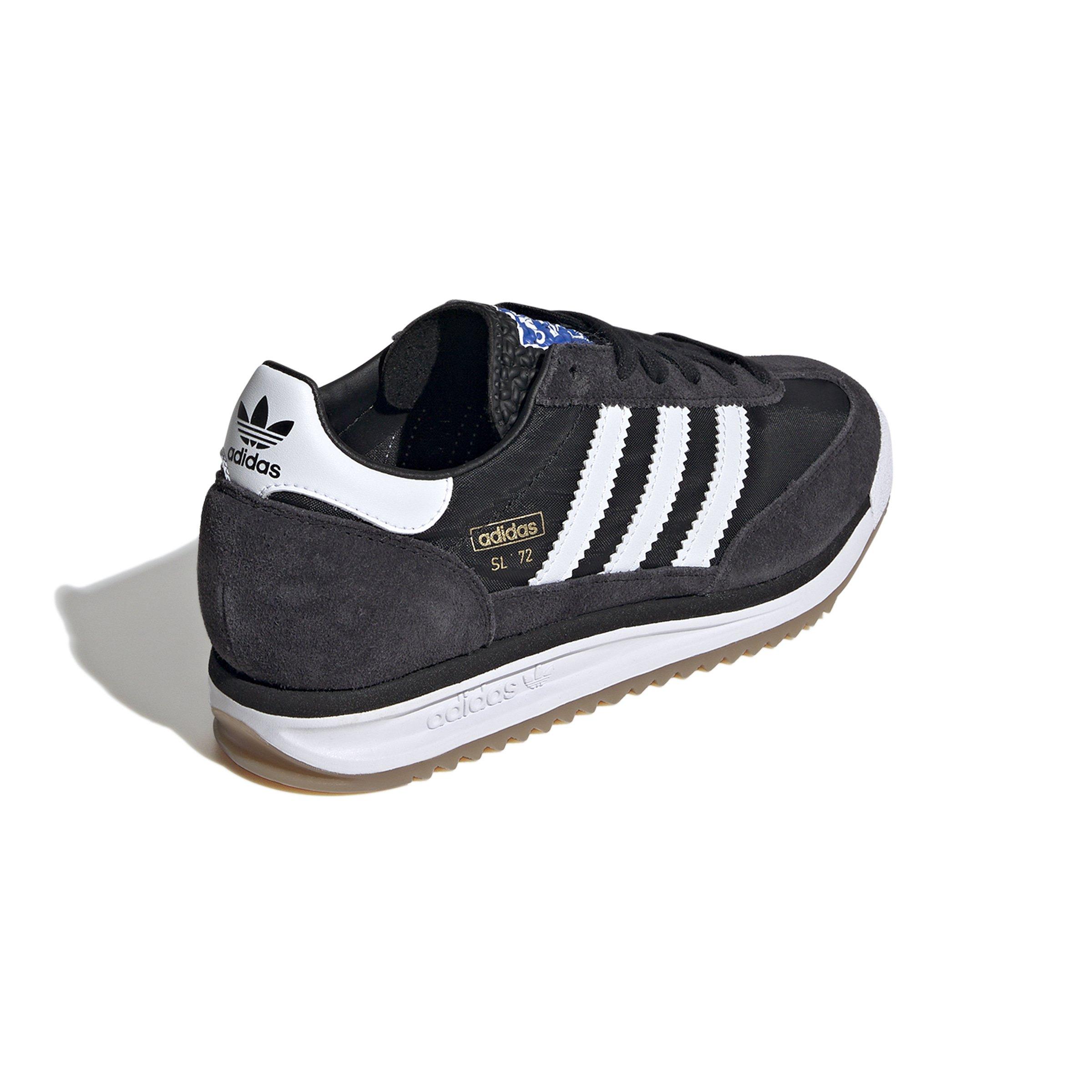 adidas Originals SL 72 RS Grade School Boys' "Core Black/Ftwr White/Blue" Shoe