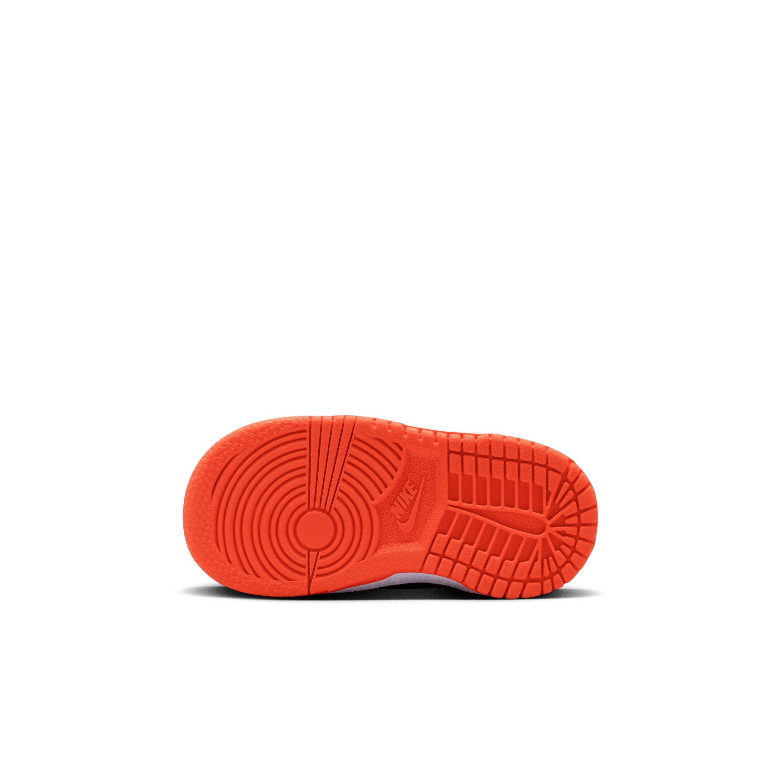 Nike Dunk Low Infant Boys' "Cement Grey/Team Orange/White/Team Orange" Shoe