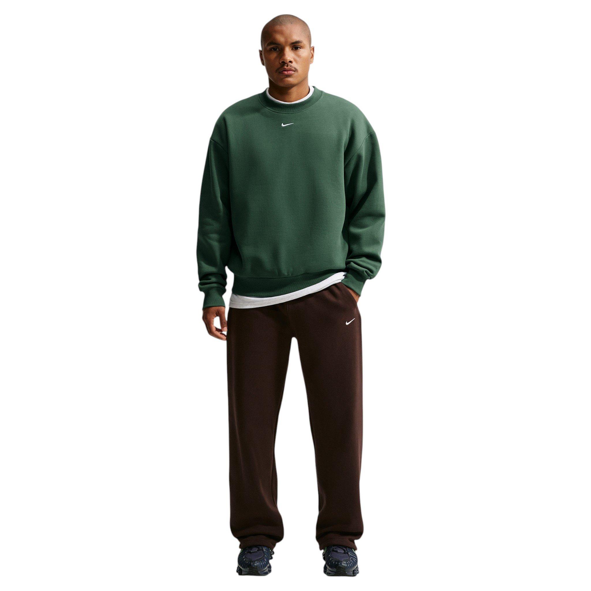 Nike Men's Solo Swoosh Bungee Pants - Velvet Brown/Sail - BROWN/SAIL