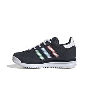 adidas Originals SL 72 RS Elastic Laces "Chalk White/Bliss Lilac/Wonder White" Preschool Boys' Shoe