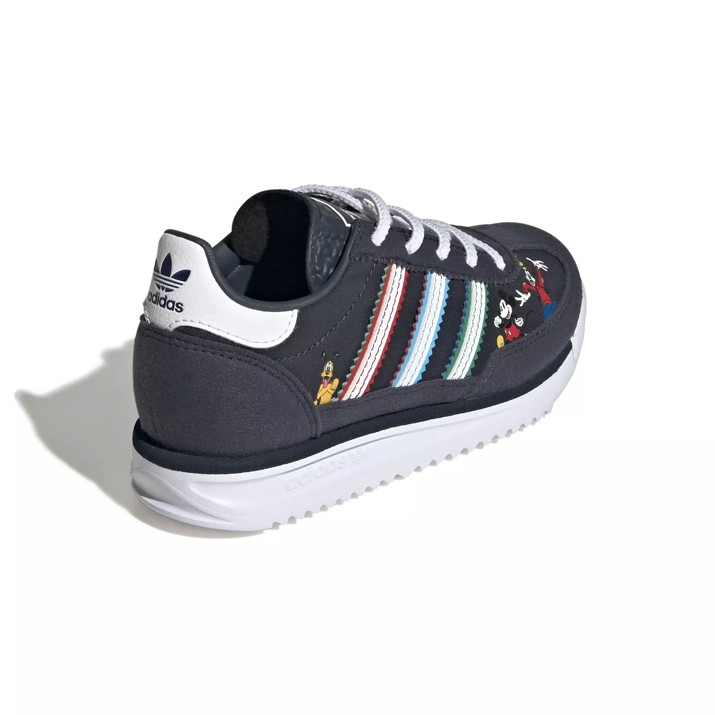 adidas Originals SL 72 RS Elastic Laces "Chalk White/Bliss Lilac/Wonder White" Preschool Boys' Shoe - CHALK/LILAC/WHITE