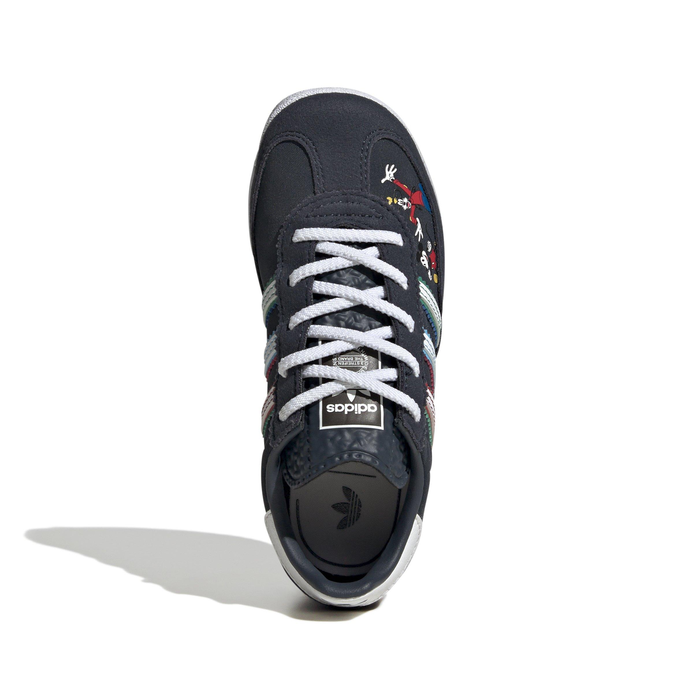 adidas Originals SL 72 RS Elastic Laces Preschool Boys' "Chalk White/Bliss Lilac/Wonder White" Shoe