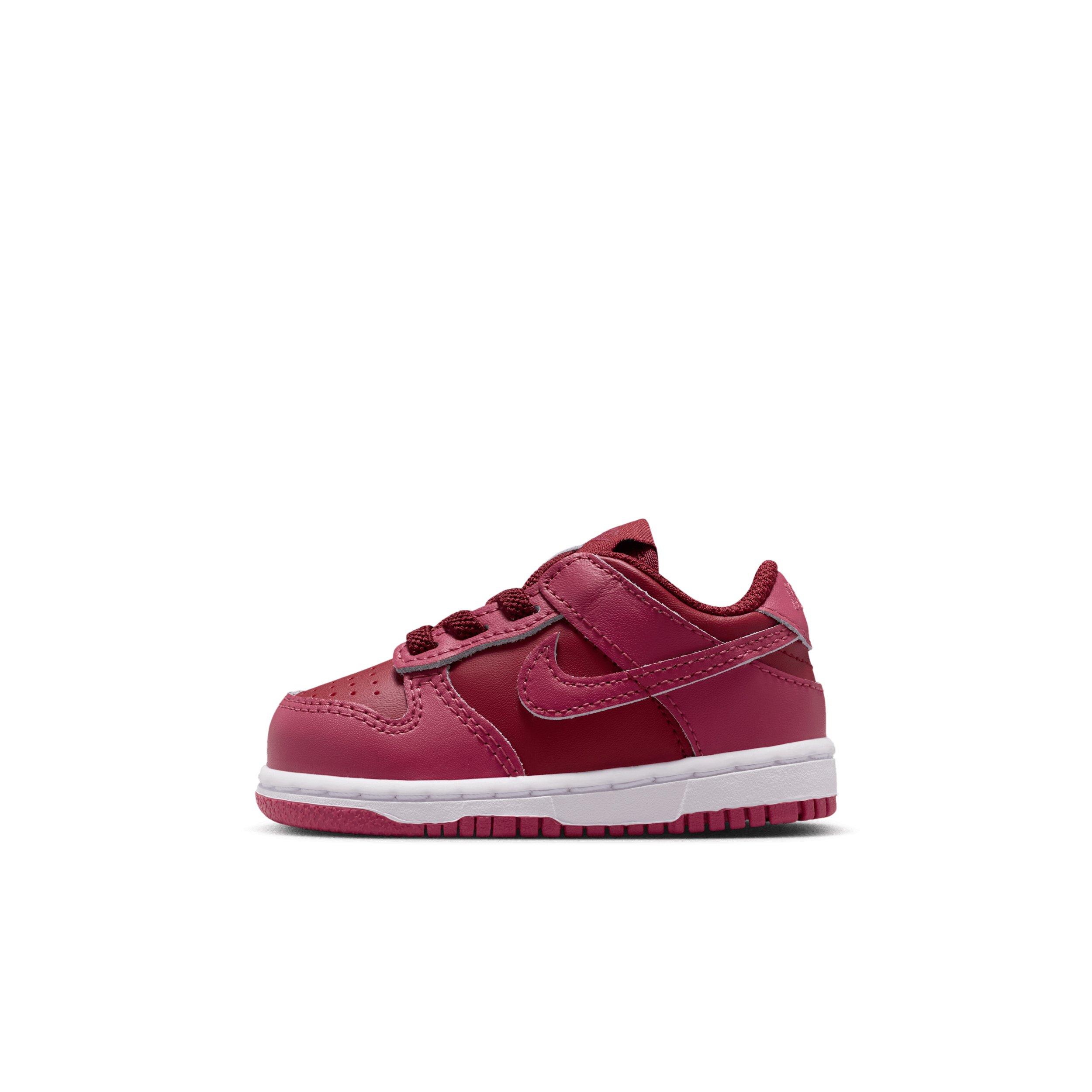 Nike Dunk Low Infant Girls' "Team Red/Sweet Beet/White/Sweet Beet" Shoe