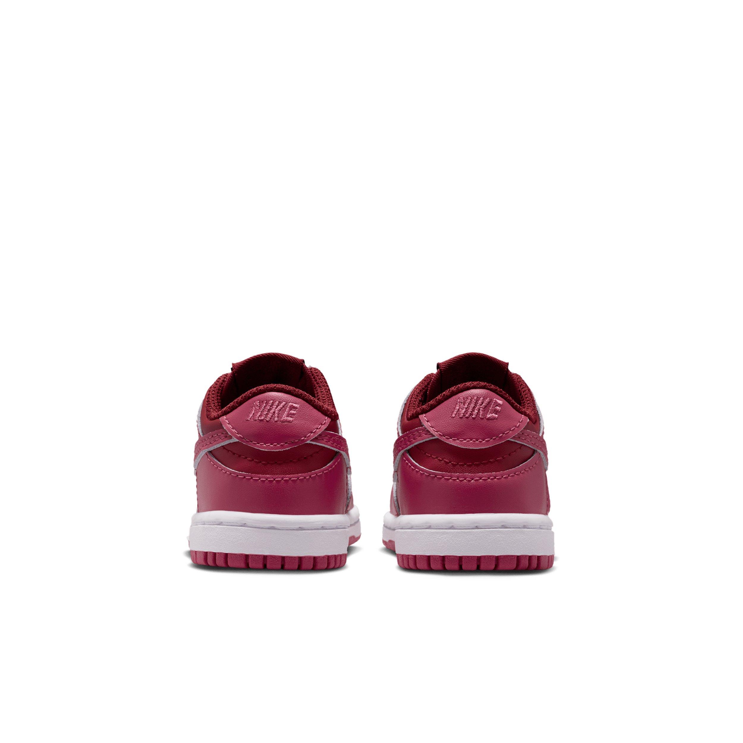 Nike Dunk Low Infant Girls' "Team Red/Sweet Beet/White/Sweet Beet" Shoe